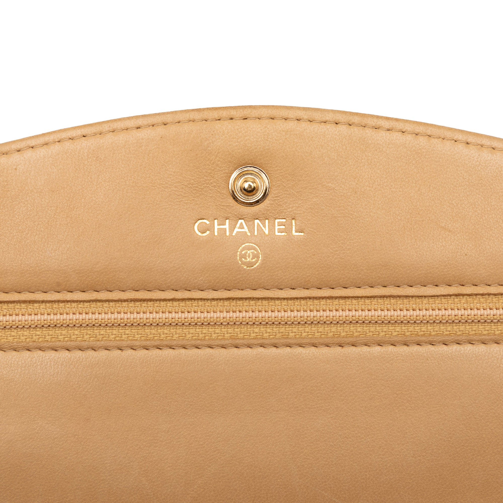 Chanel CC Caviar Wallet On Chain - image 5