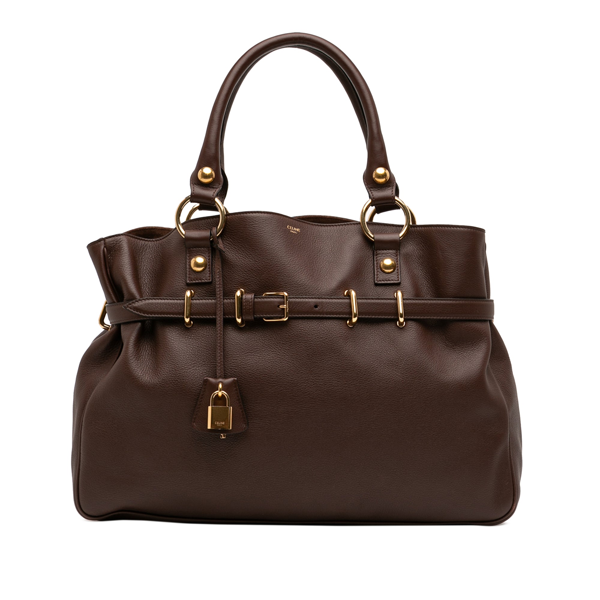 Celine Medium Leather Anita Tote - image 1
