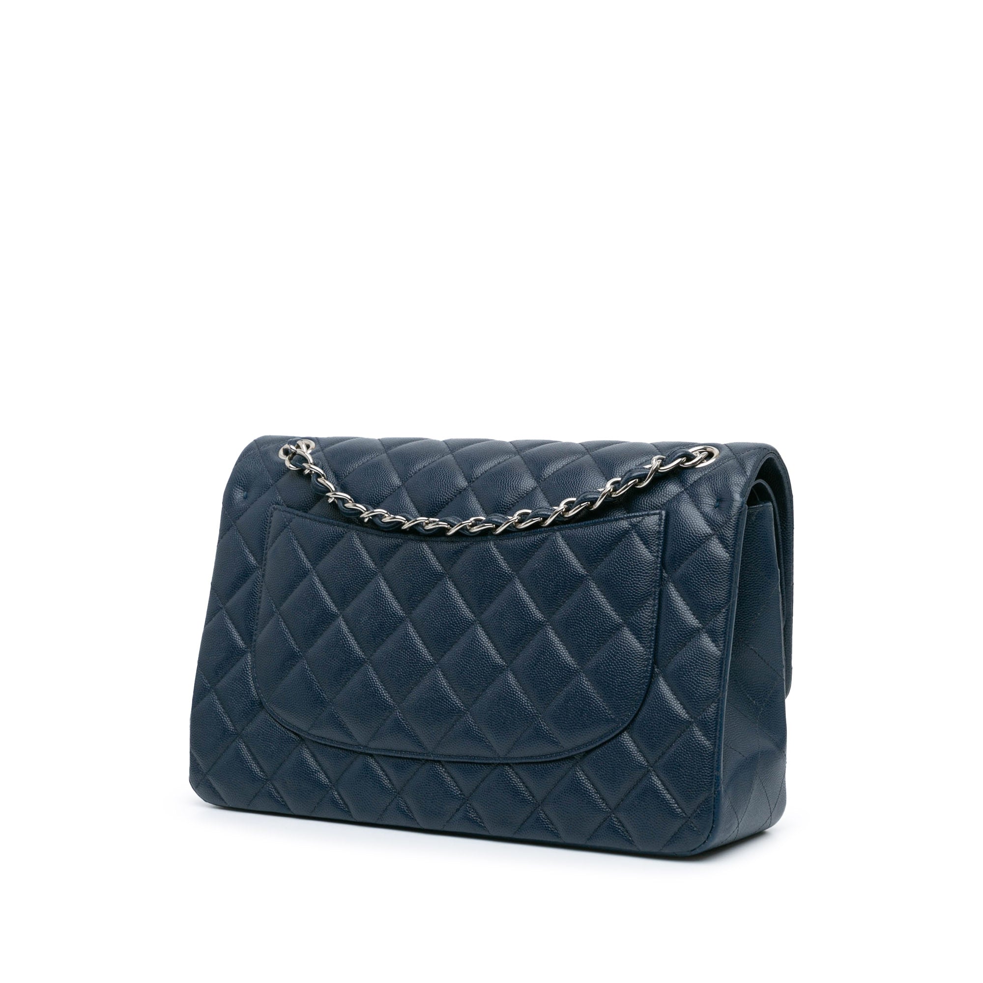 Chanel Jumbo Classic Caviar Double Flap - image 2