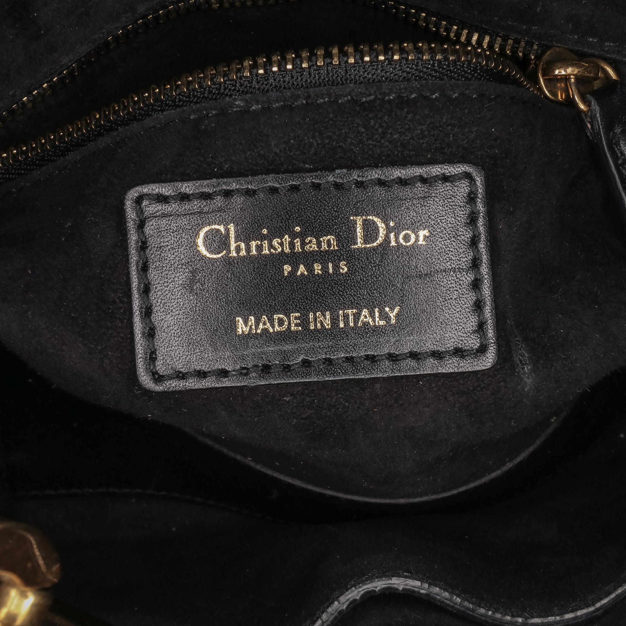 Dior Mini Lambskin Cannage Studded Supple Lady Dior - image 5
