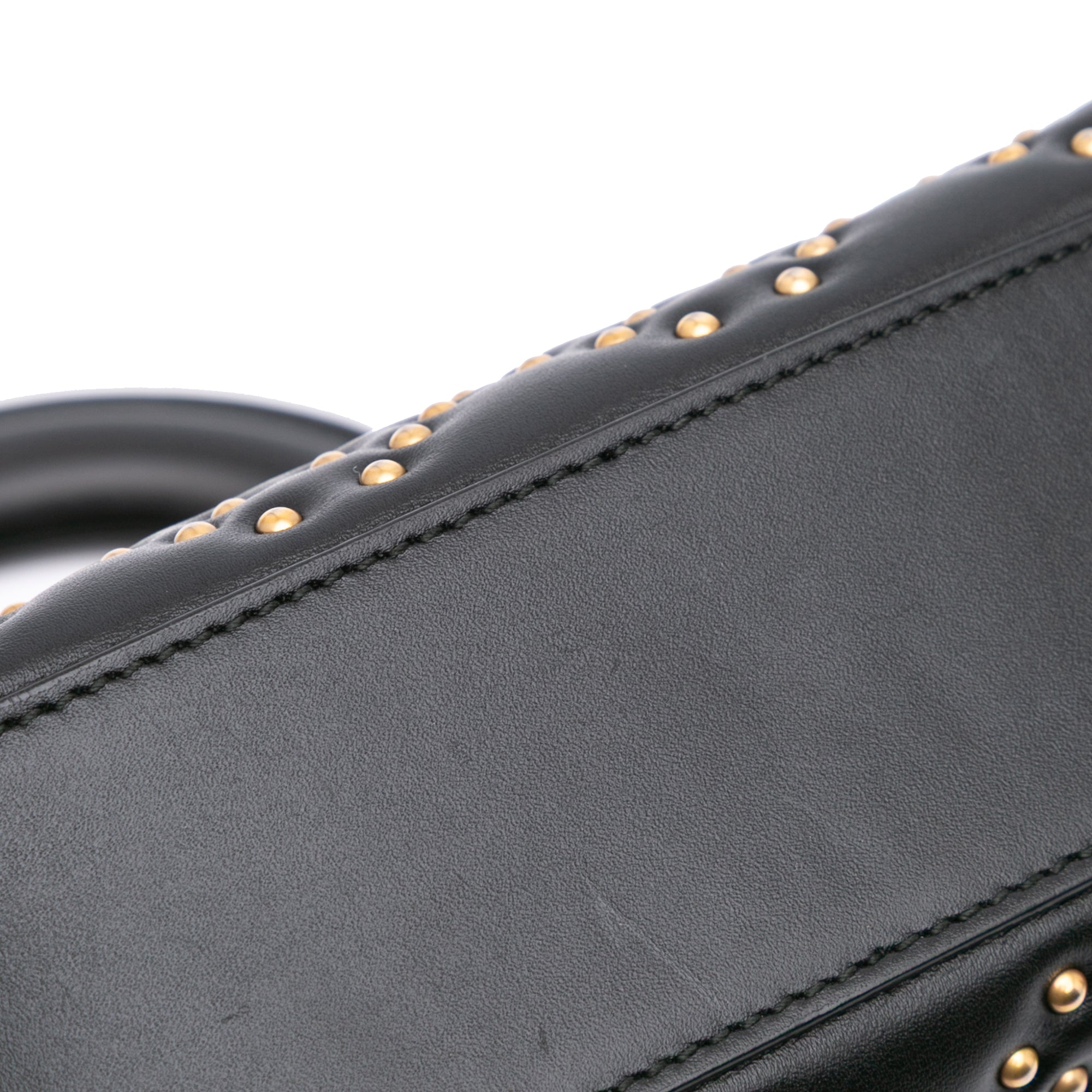 Dior Mini Lambskin Cannage Studded Supple Lady Dior - image 8