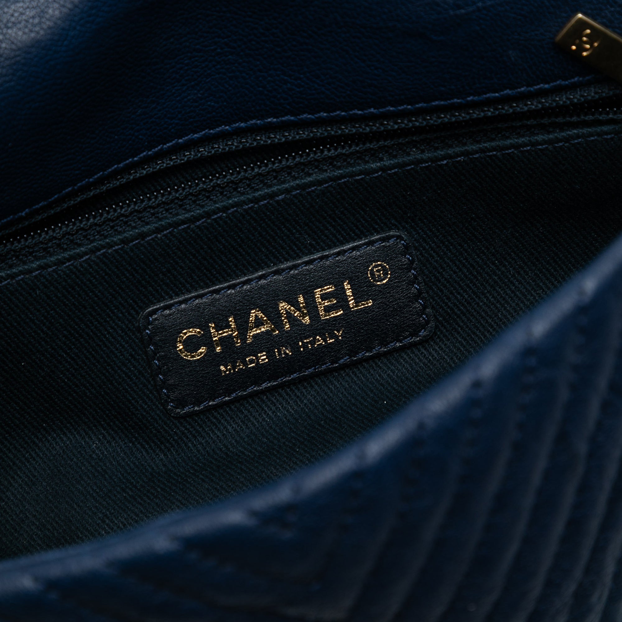 Chanel Small Chevron Wrinkled Calfskin Medallion Charm Surpique Flap - image 5