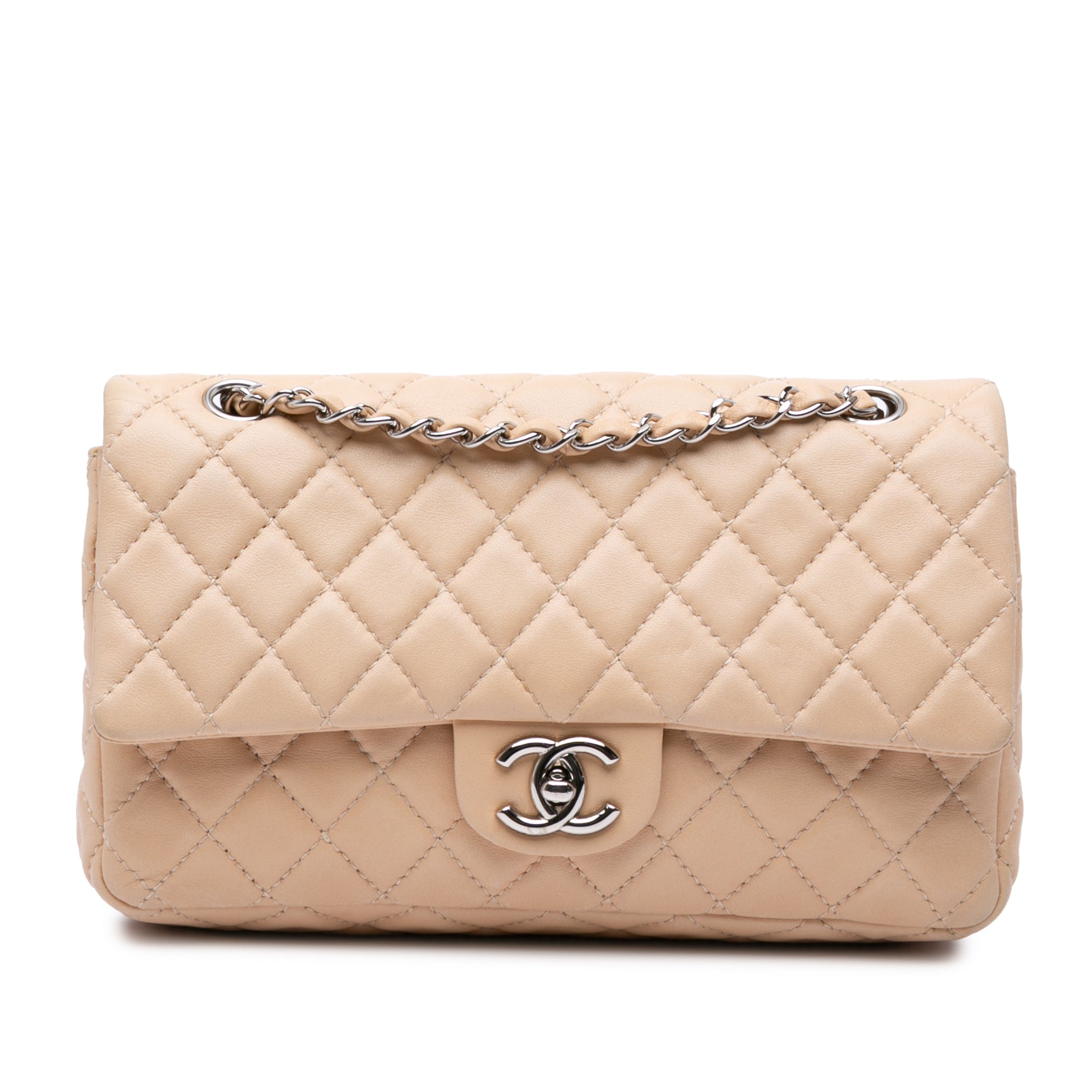 Chanel Medium Classic Lambskin Double Flap - image 1