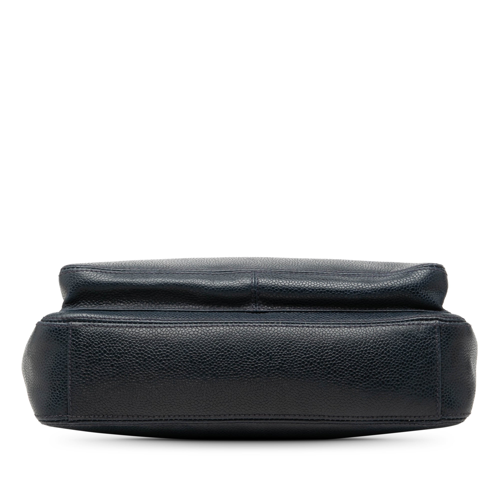 Chanel CC Caviar Front Pocket Shoulder Bag - image 3