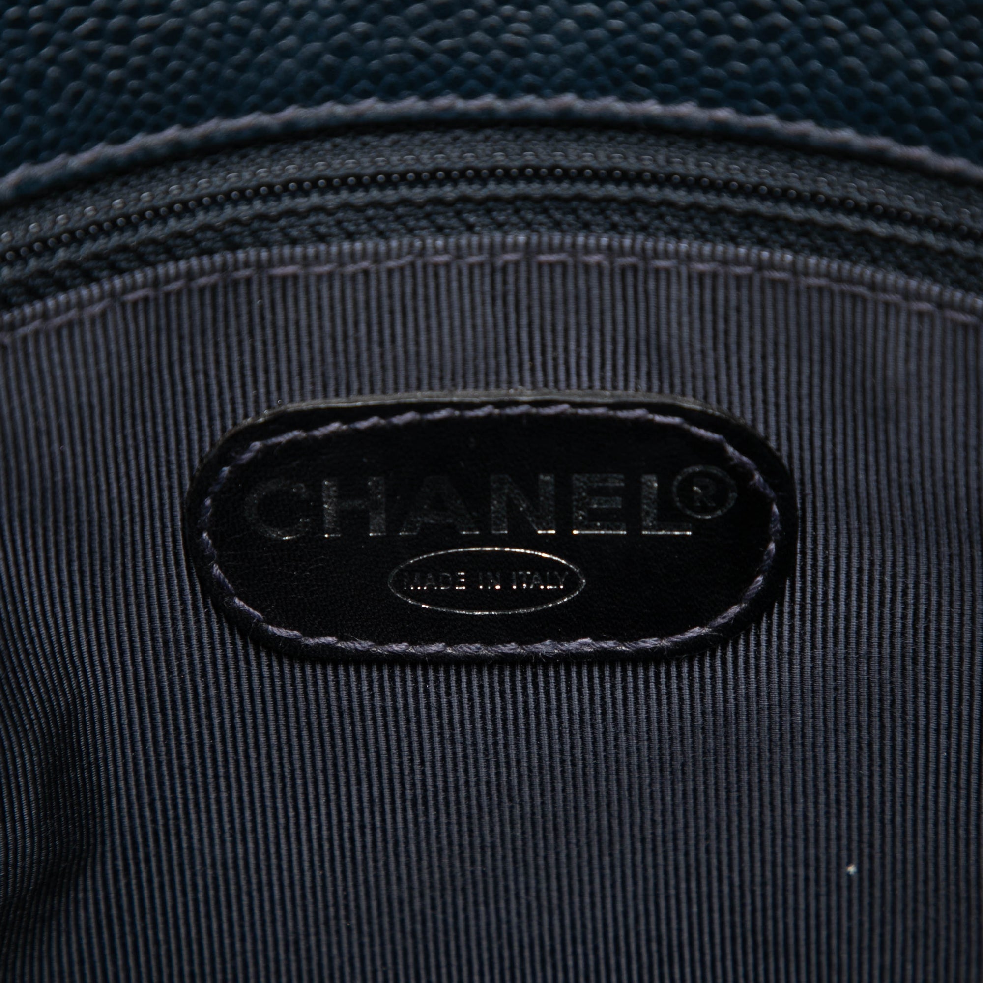 Chanel CC Caviar Front Pocket Shoulder Bag - image 5
