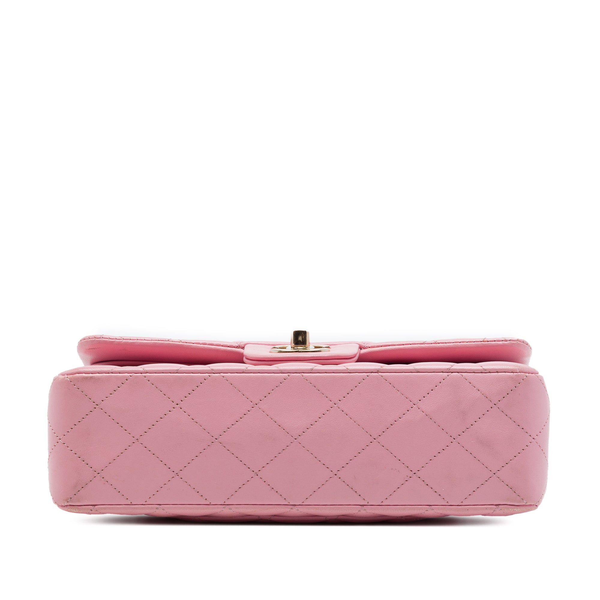 Chanel Small Classic Lambskin Double Flap - image 3