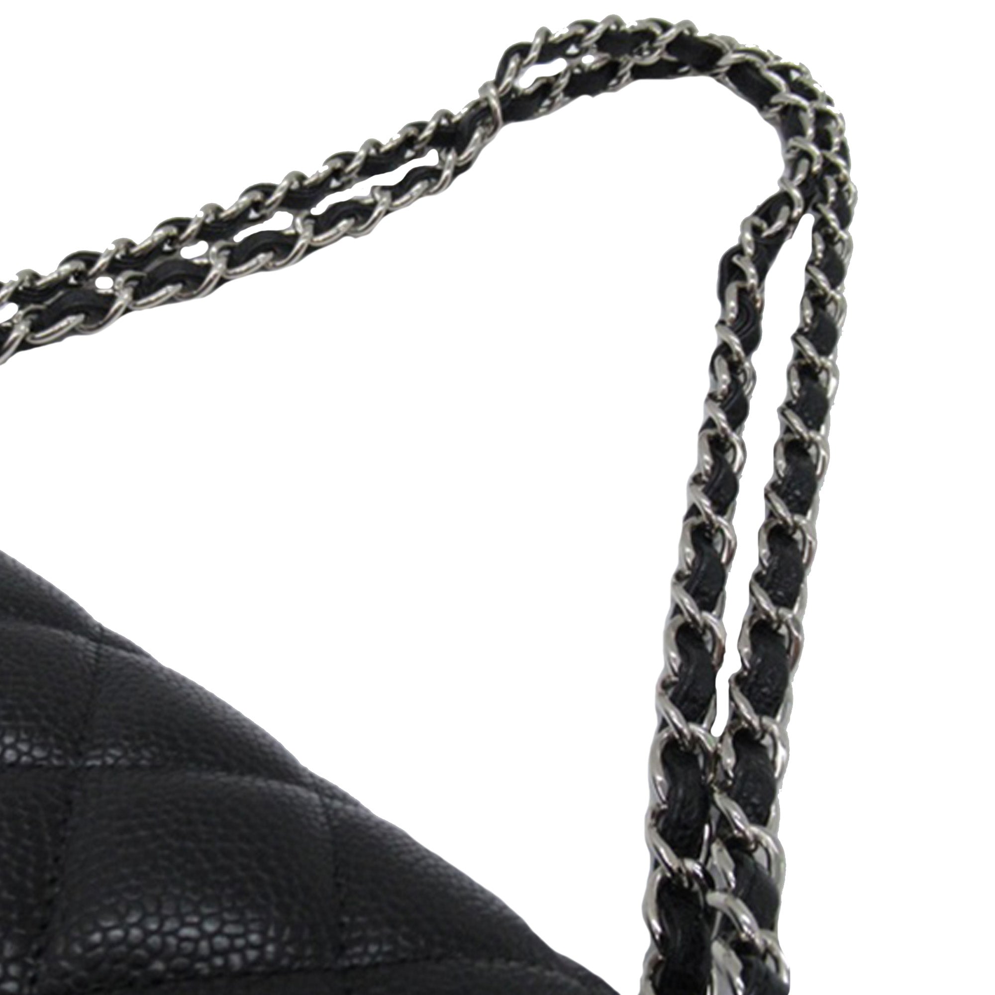Chanel Maxi Classic Caviar Double Flap - image 12
