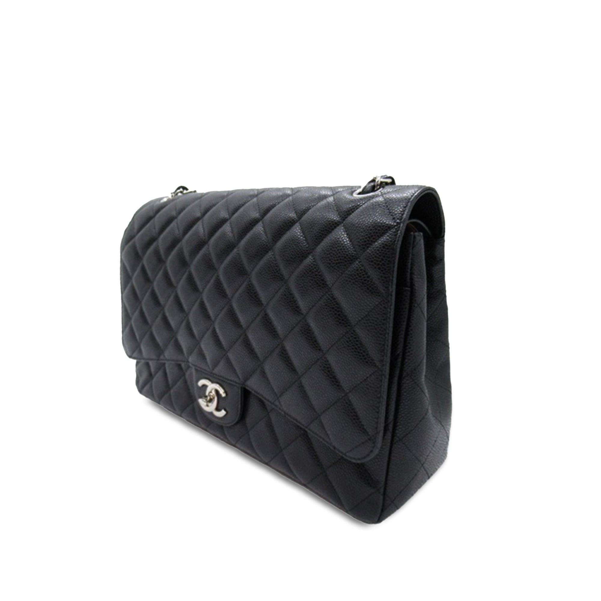 Chanel Maxi Classic Caviar Double Flap - image 2
