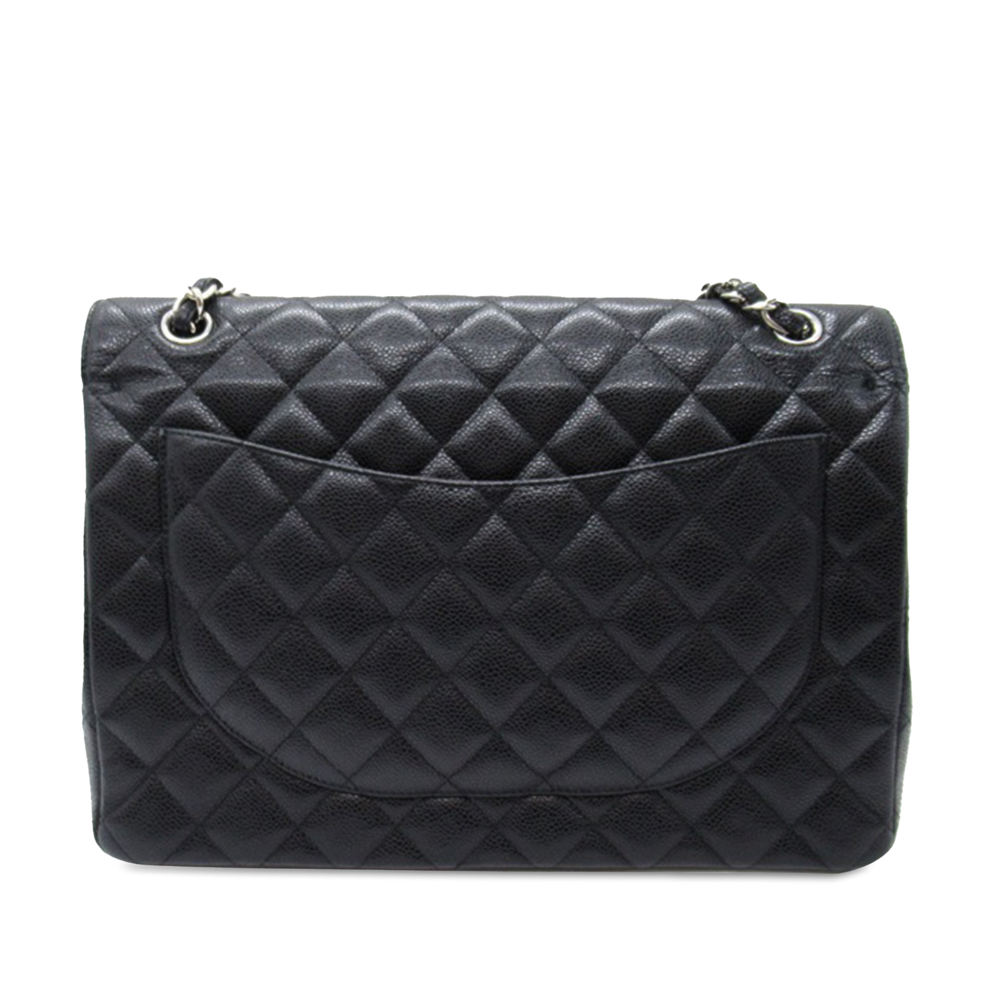 Chanel Maxi Classic Caviar Double Flap - image 3