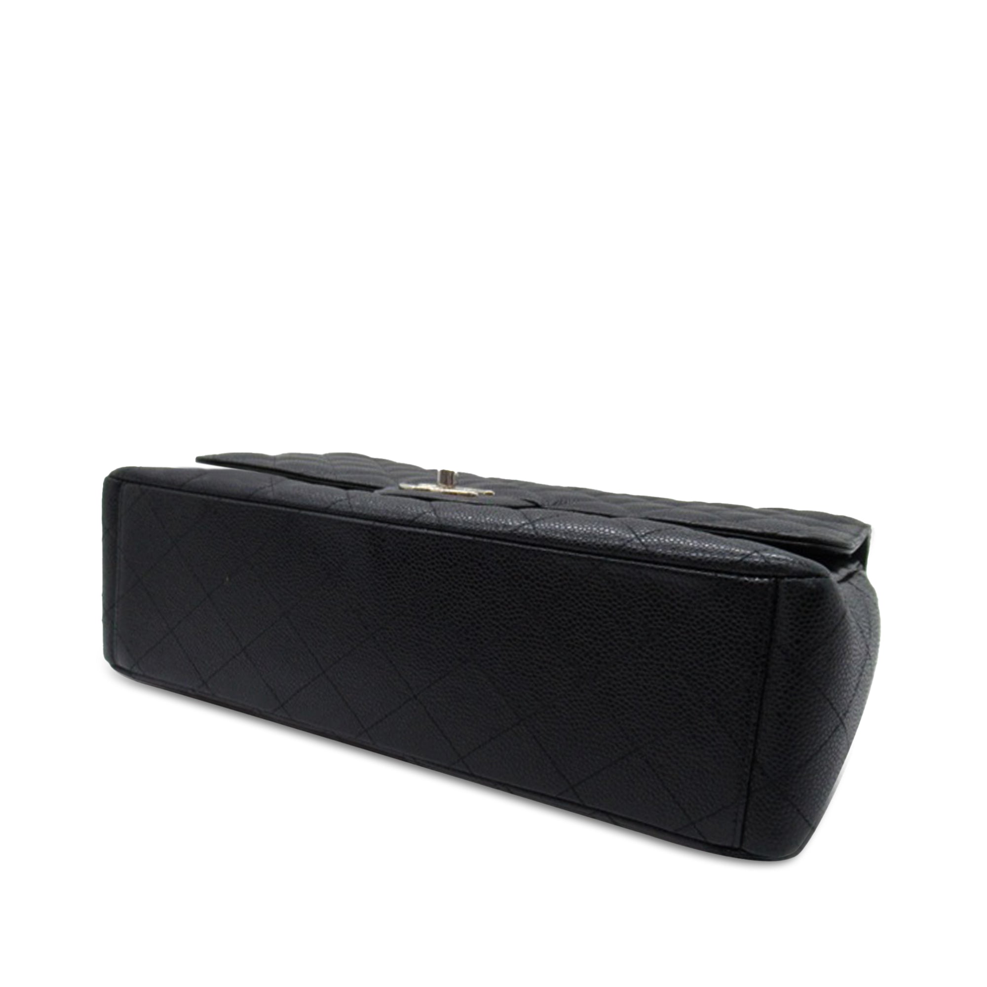 Chanel Maxi Classic Caviar Double Flap - image 4