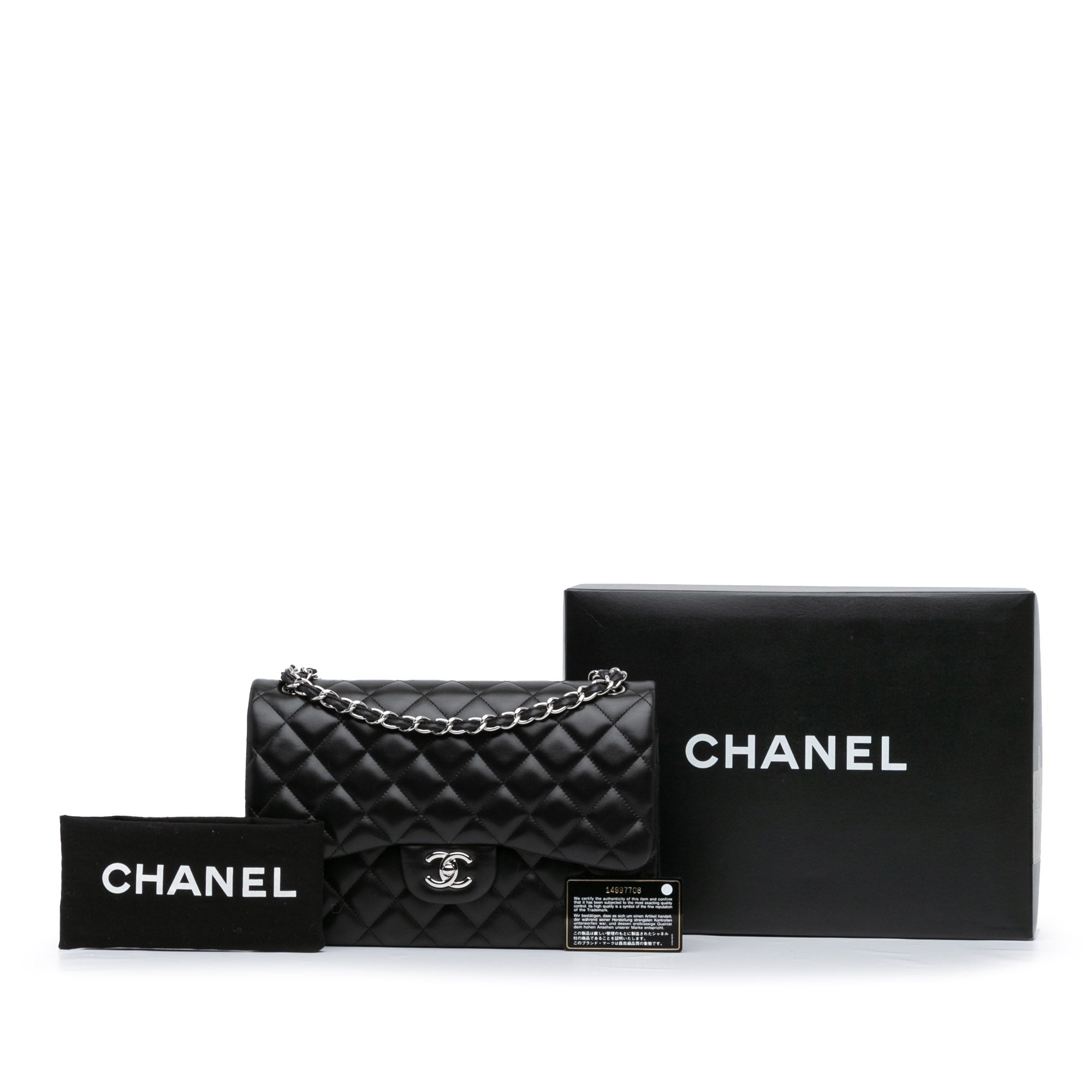 Chanel Jumbo Classic Lambskin Double Flap - image 10
