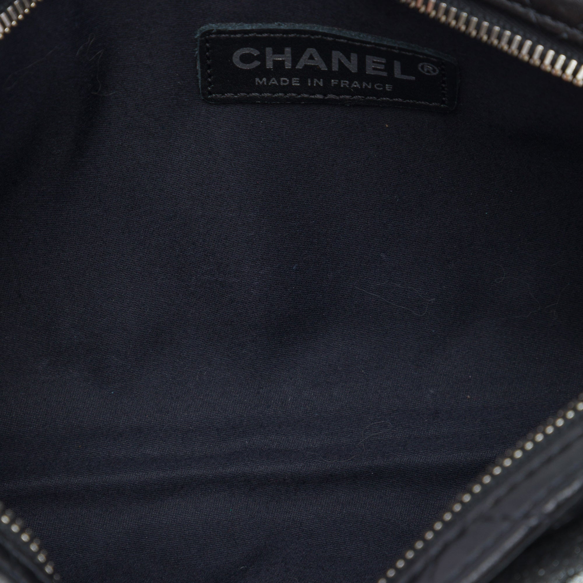 Chanel Metallic and Quilted Lambskin Mineral Nights Pochette Wristlet - image 4