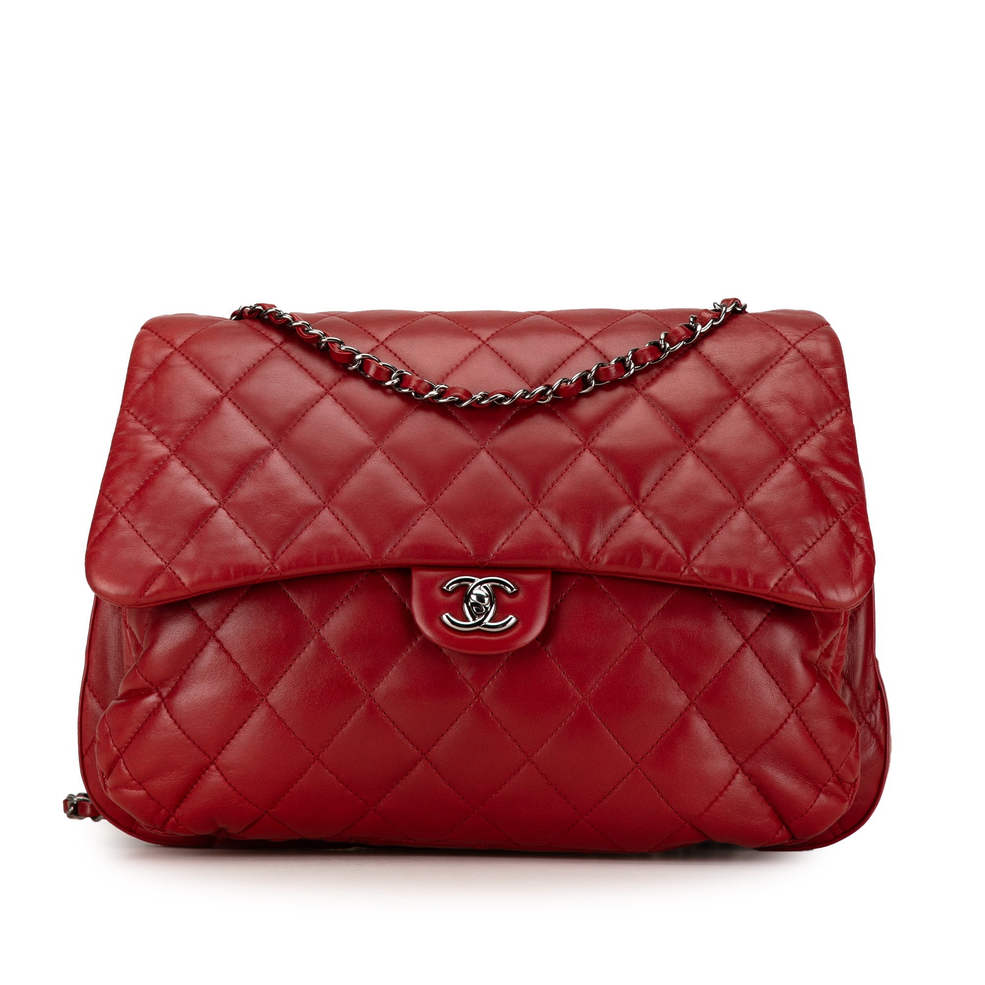 Chanel Maxi Lambskin 3 Accordion Flap - image 1