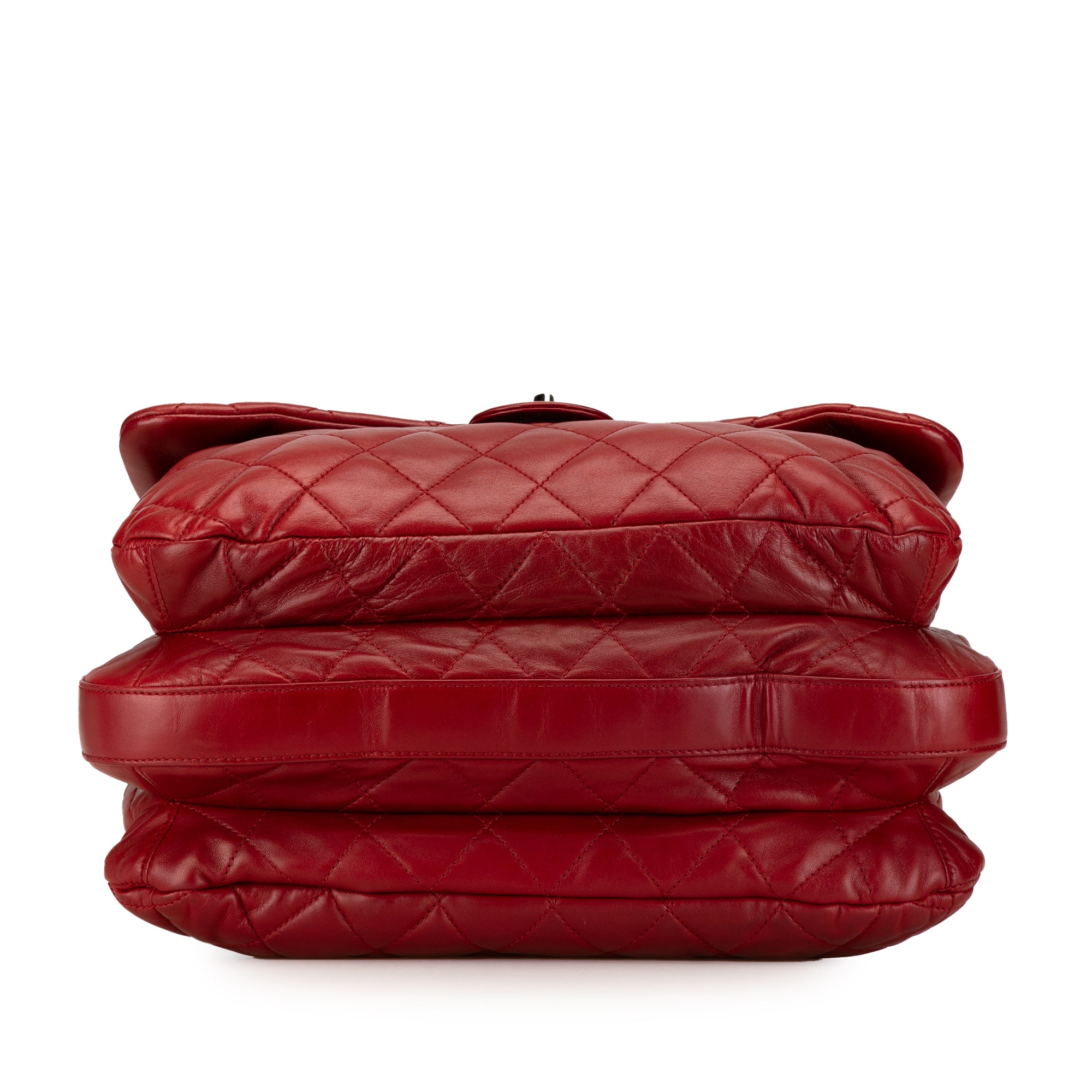 Chanel Maxi Lambskin 3 Accordion Flap - image 3