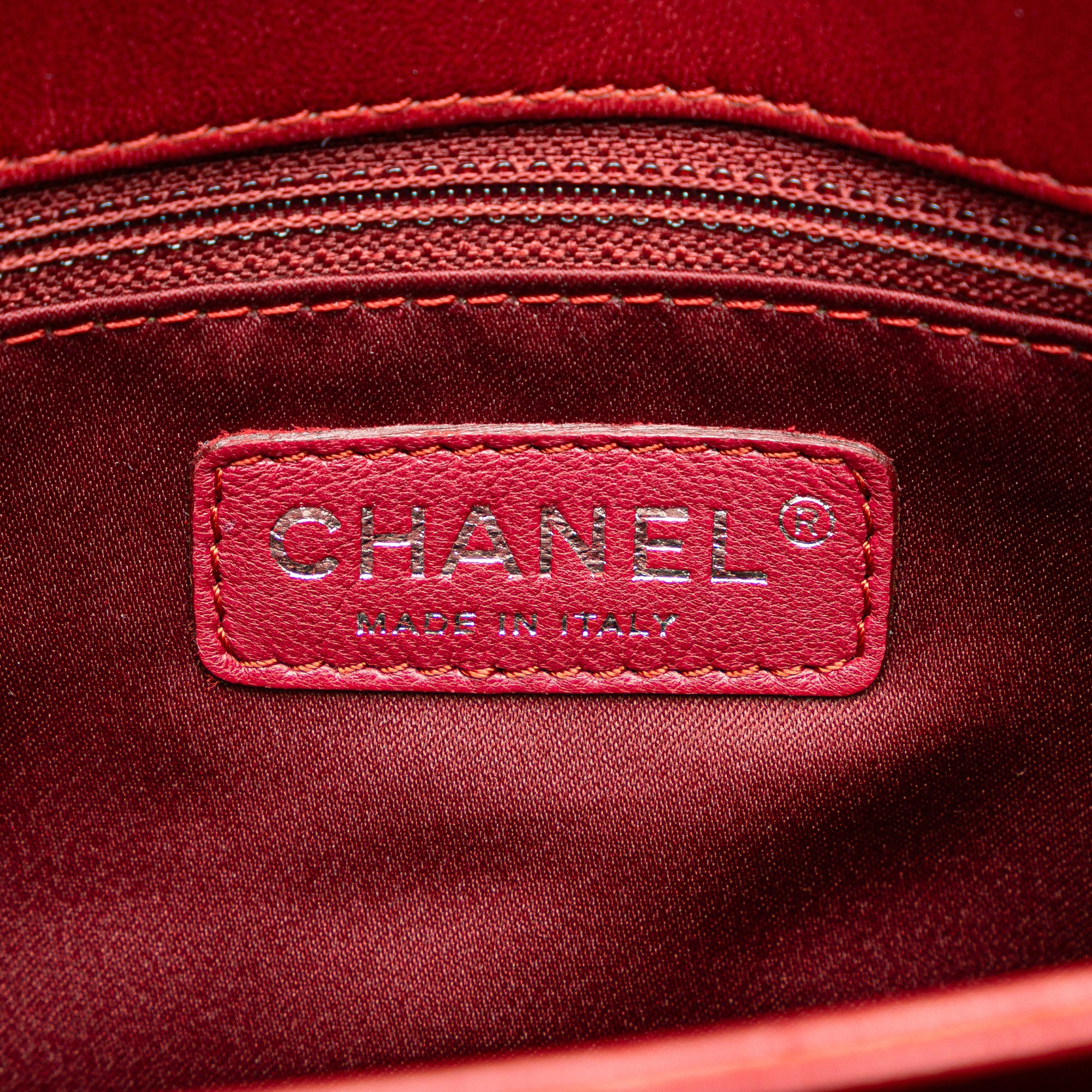 Chanel Maxi Lambskin 3 Accordion Flap - image 7