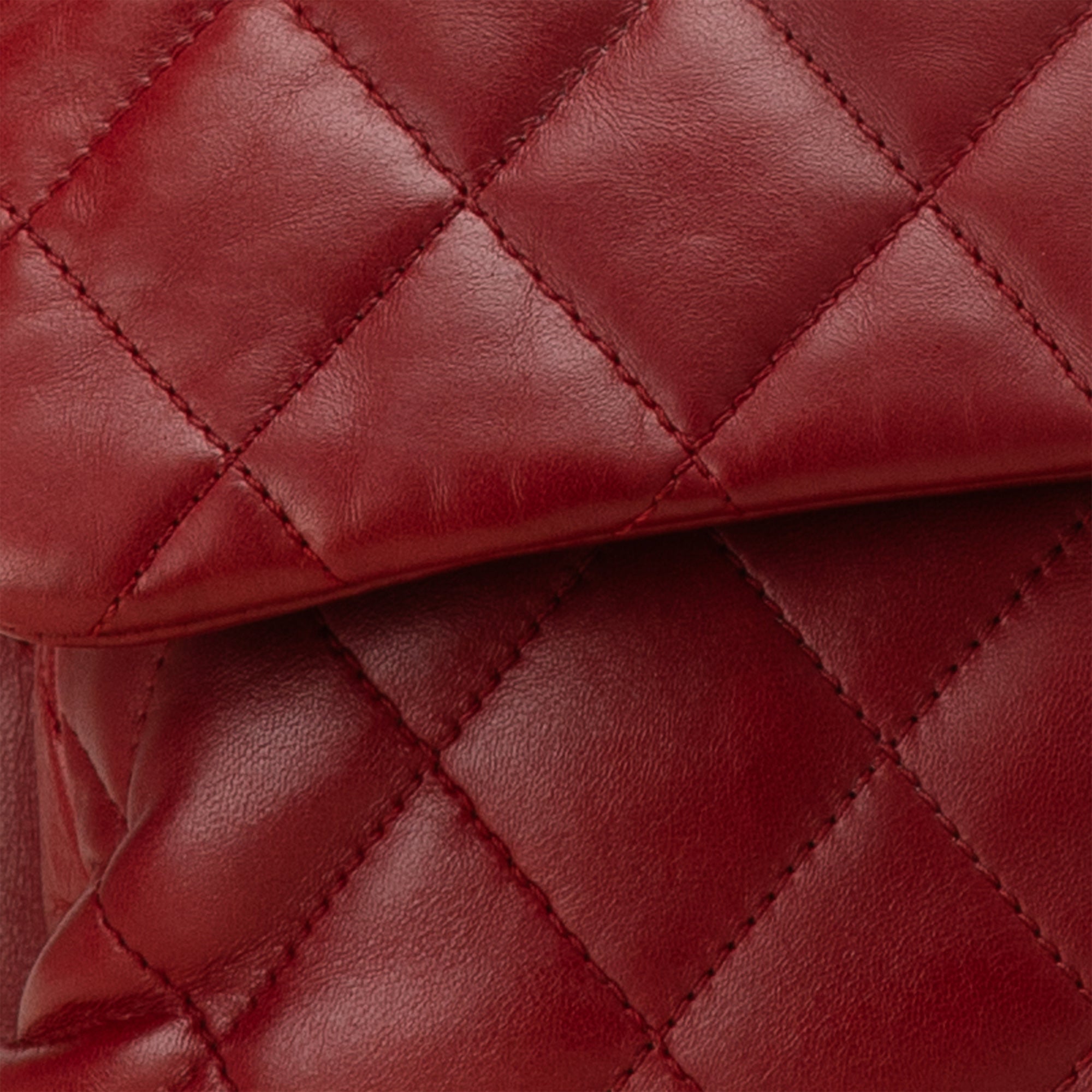 Chanel Maxi Lambskin 3 Accordion Flap - image 8