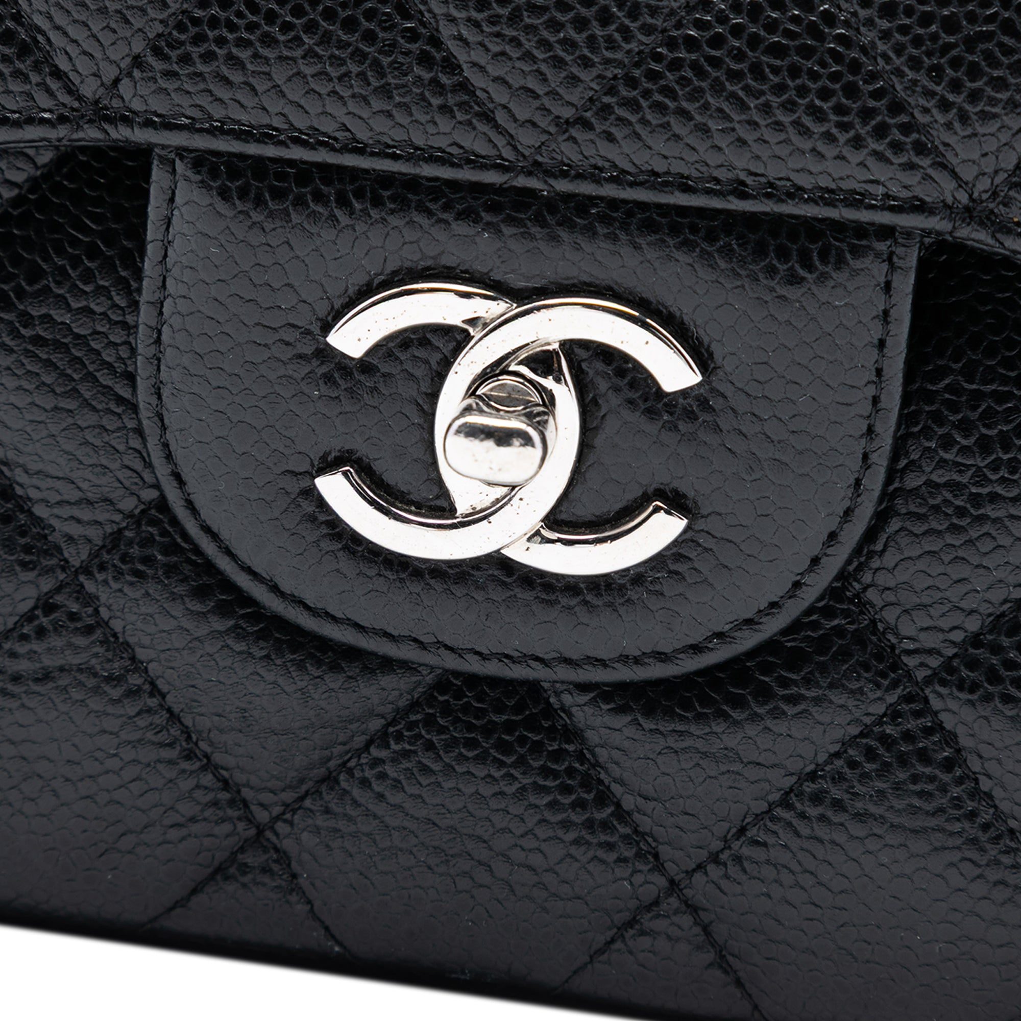 Chanel Jumbo Classic Caviar Double Flap - image 5