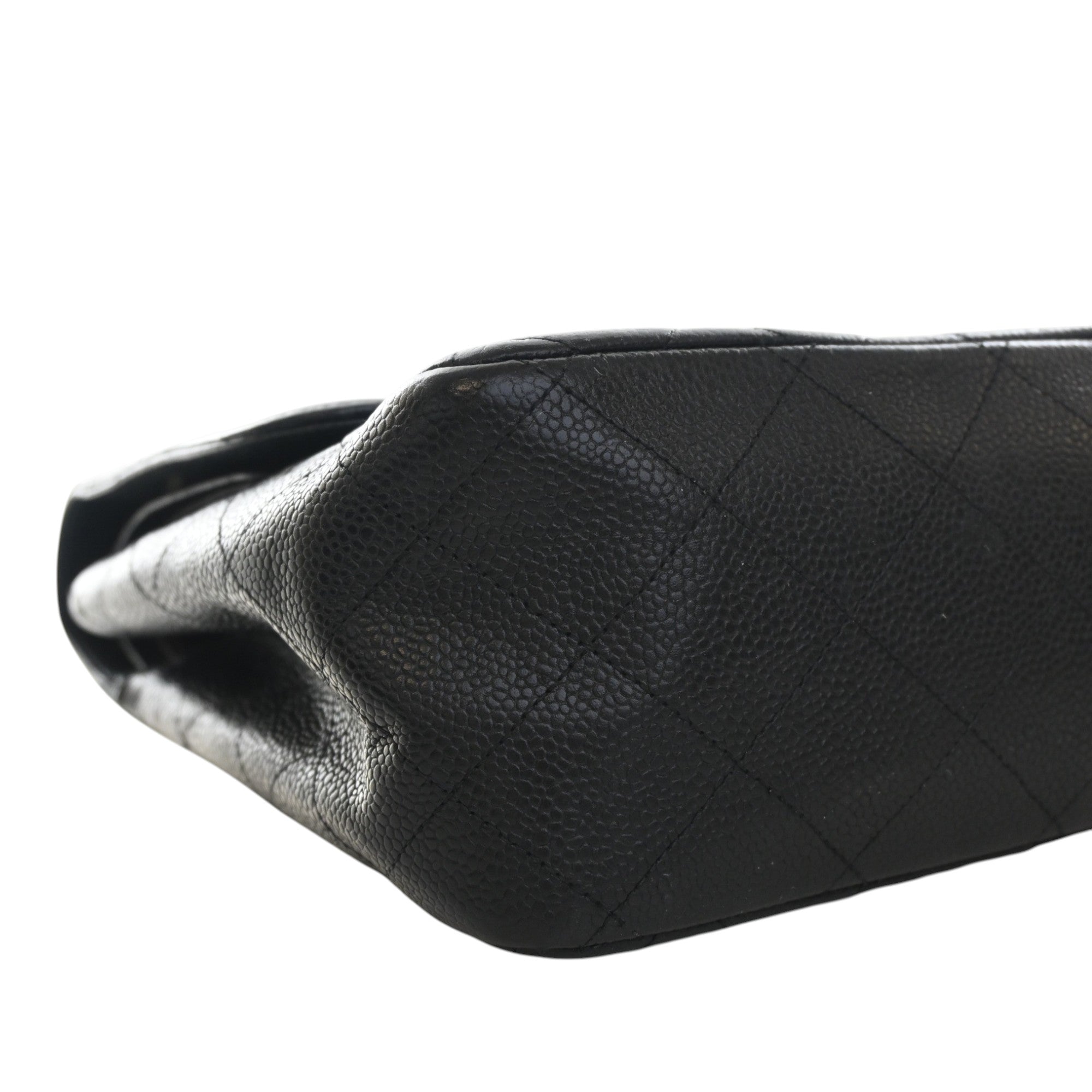 Chanel Jumbo Classic Caviar Double Flap - image 10