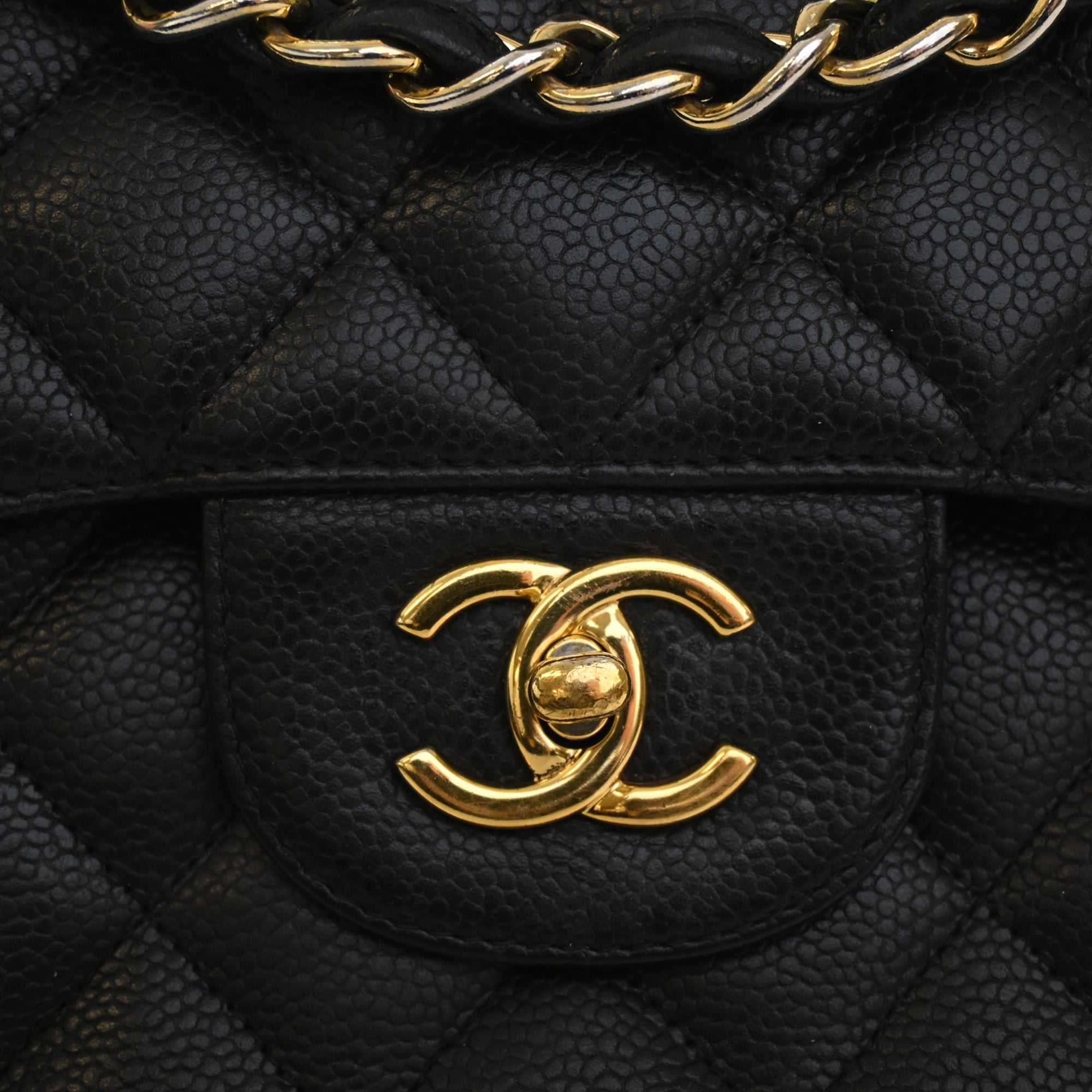 Chanel Jumbo Classic Caviar Double Flap - image 7