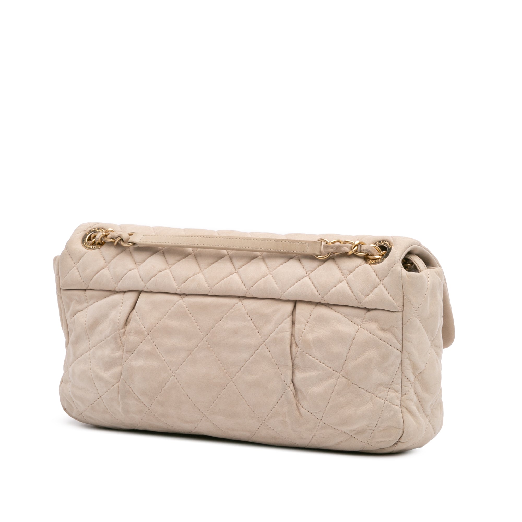 Chanel Large Iridescent Calfskin Chic Quilt Flap - image 2