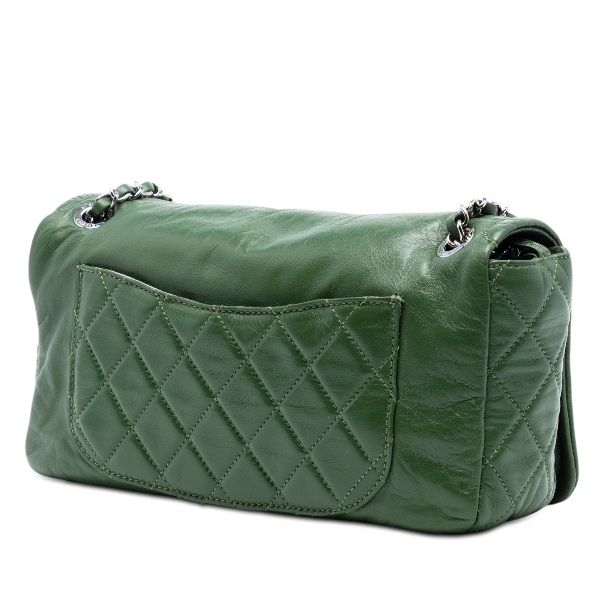 Chanel CC Quilted Calfskin Flap - image 2
