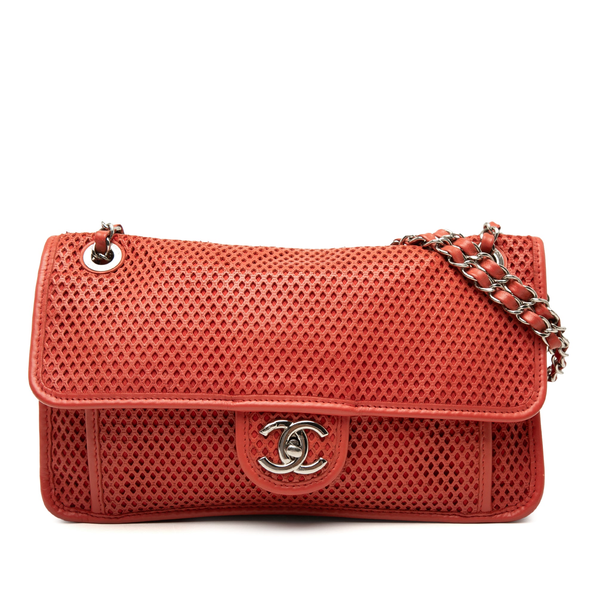 Chanel Medium Perforated Calfskin Up In The Air Flap - image 1