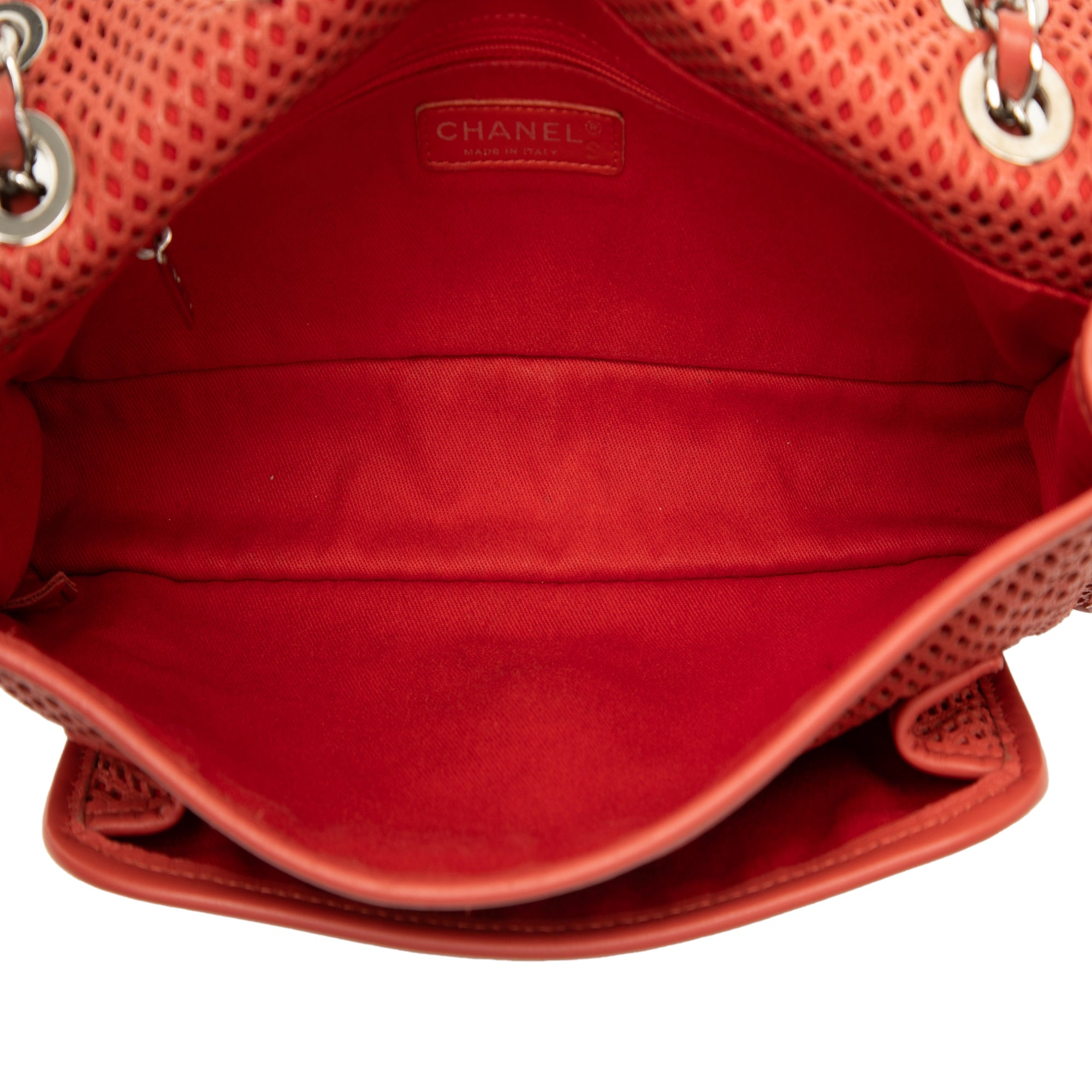 Chanel Medium Perforated Calfskin Up In The Air Flap - image 4