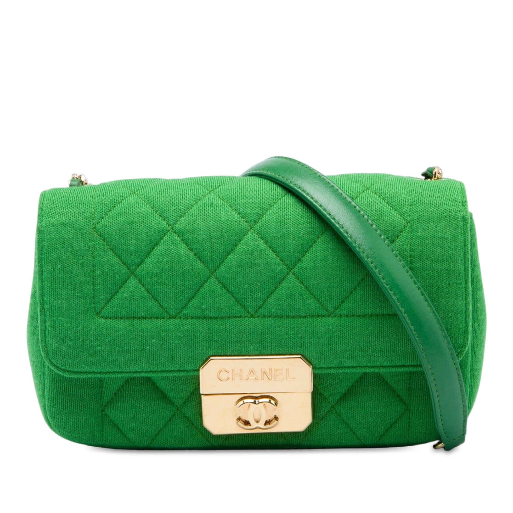 Chanel Mini Jersey Chic With Me Flap - image 1