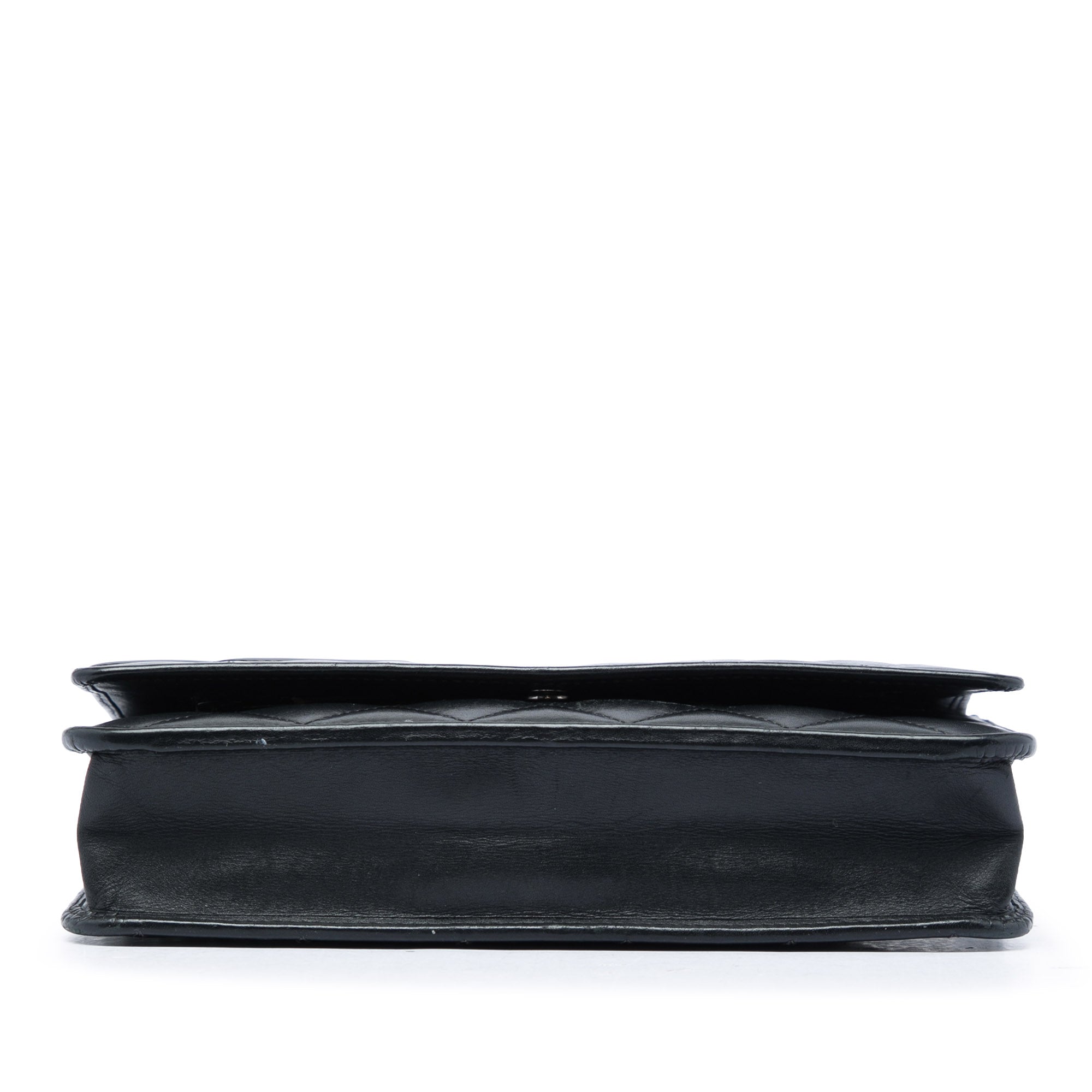 Chanel Quilted Lambskin Cambon Ligne Wallet On Chain - image 3