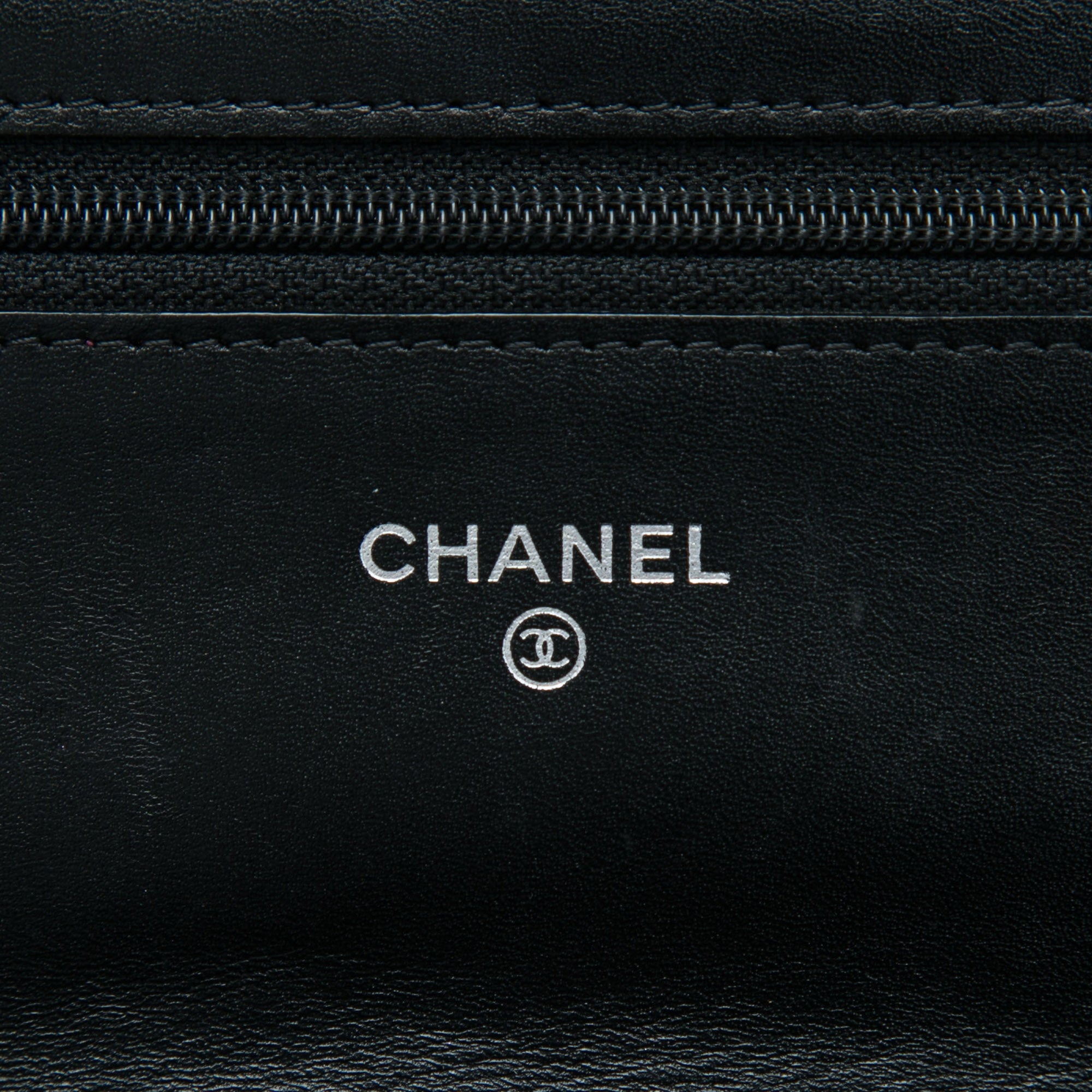 Chanel Quilted Lambskin Cambon Ligne Wallet On Chain - image 5
