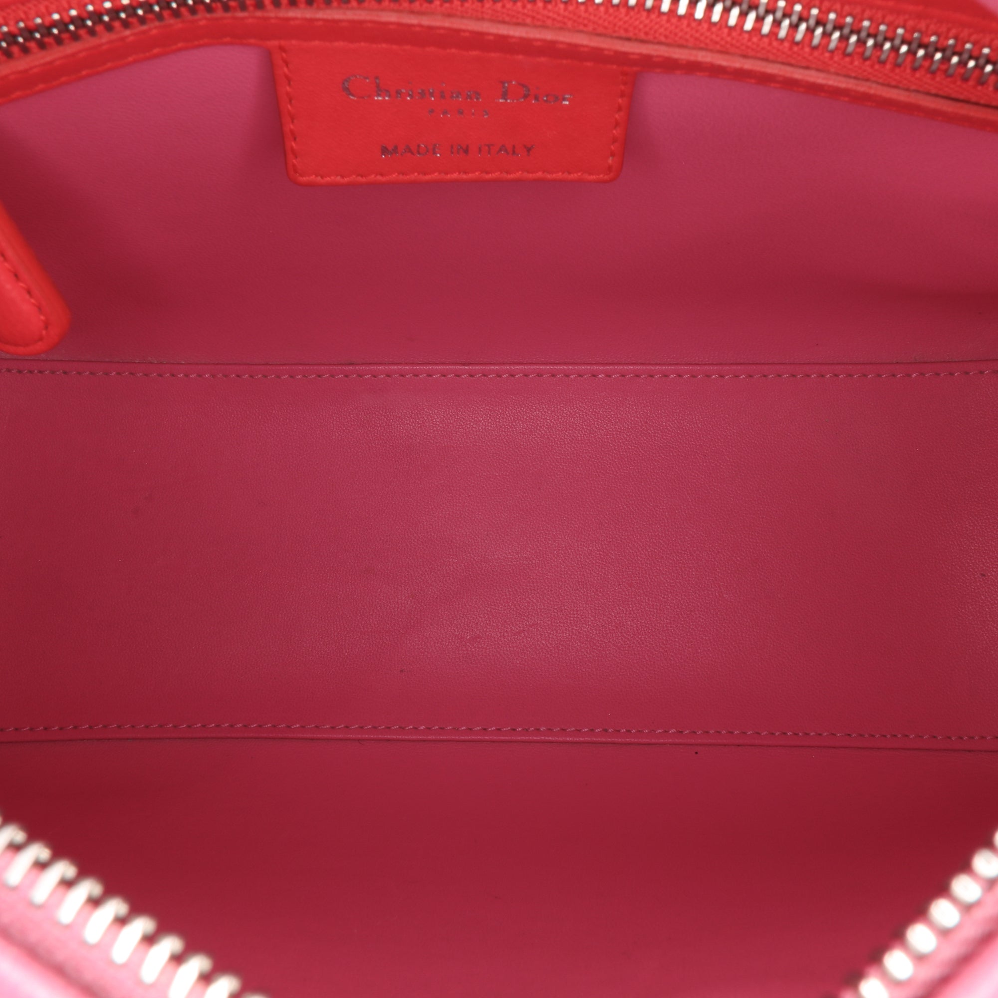 Dior Medium Tricolor Lambskin Macrocannage Stitched Lady Dior - image 4
