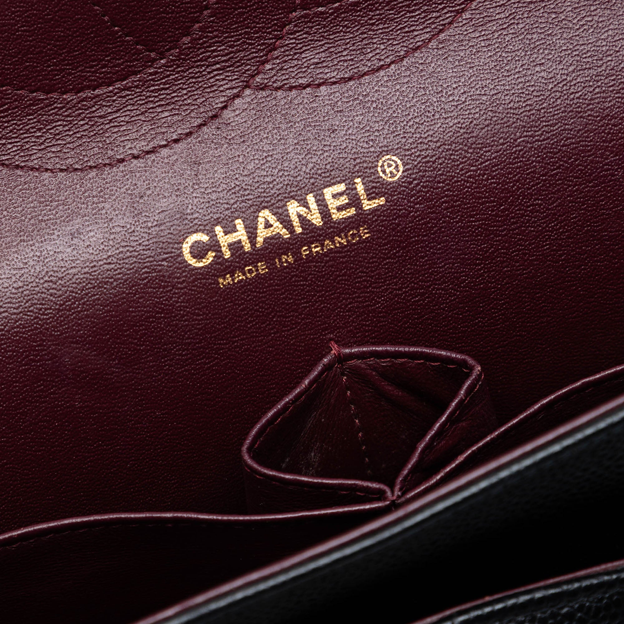 Chanel Jumbo Classic Caviar Double Flap - image 5