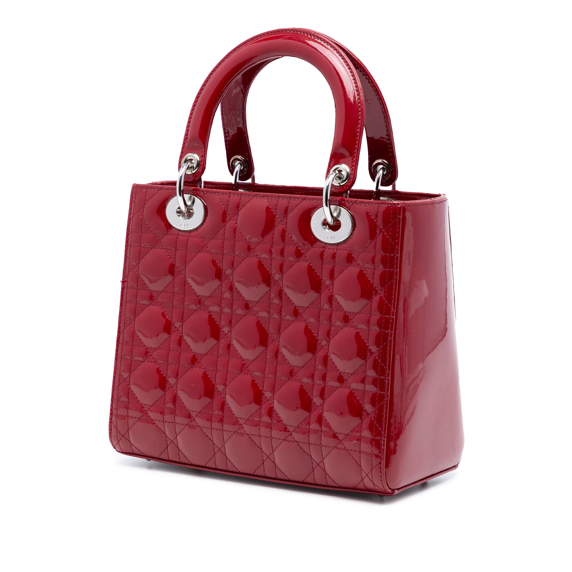 Dior Medium Patent Cannage Lady Dior - image 2