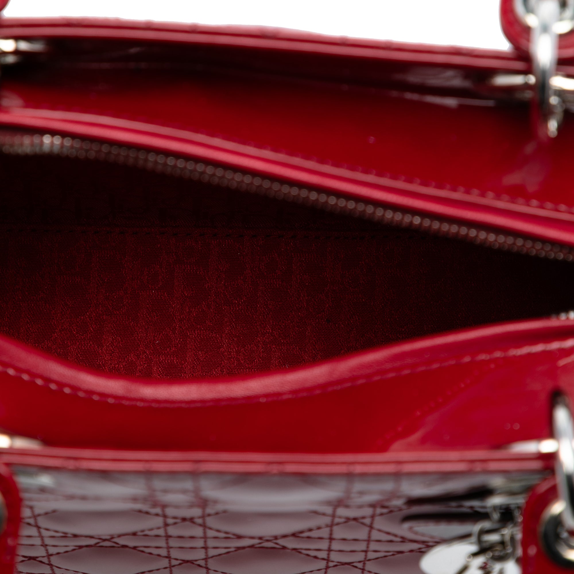 Dior Medium Patent Cannage Lady Dior - image 4
