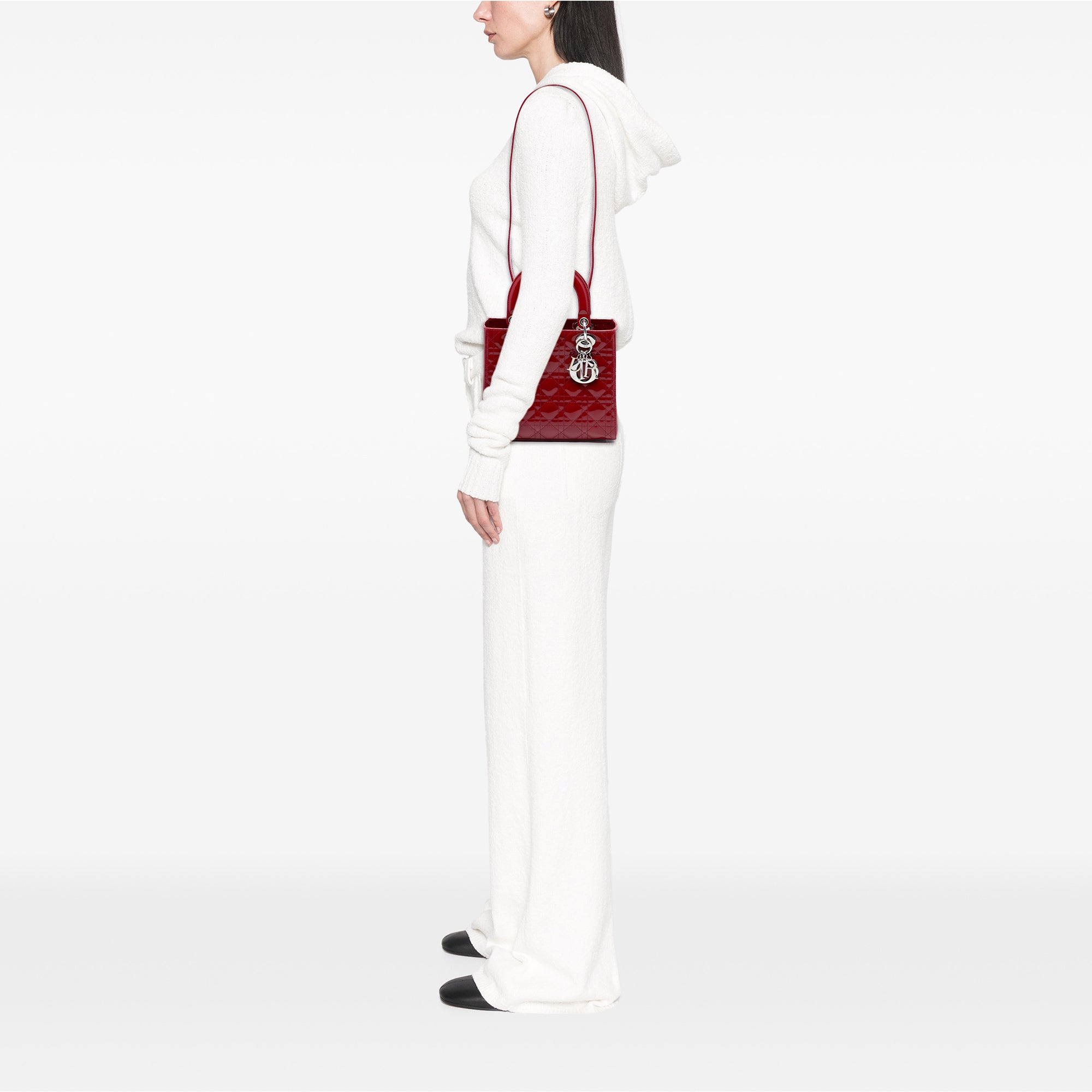 Dior Medium Patent Cannage Lady Dior - image 7