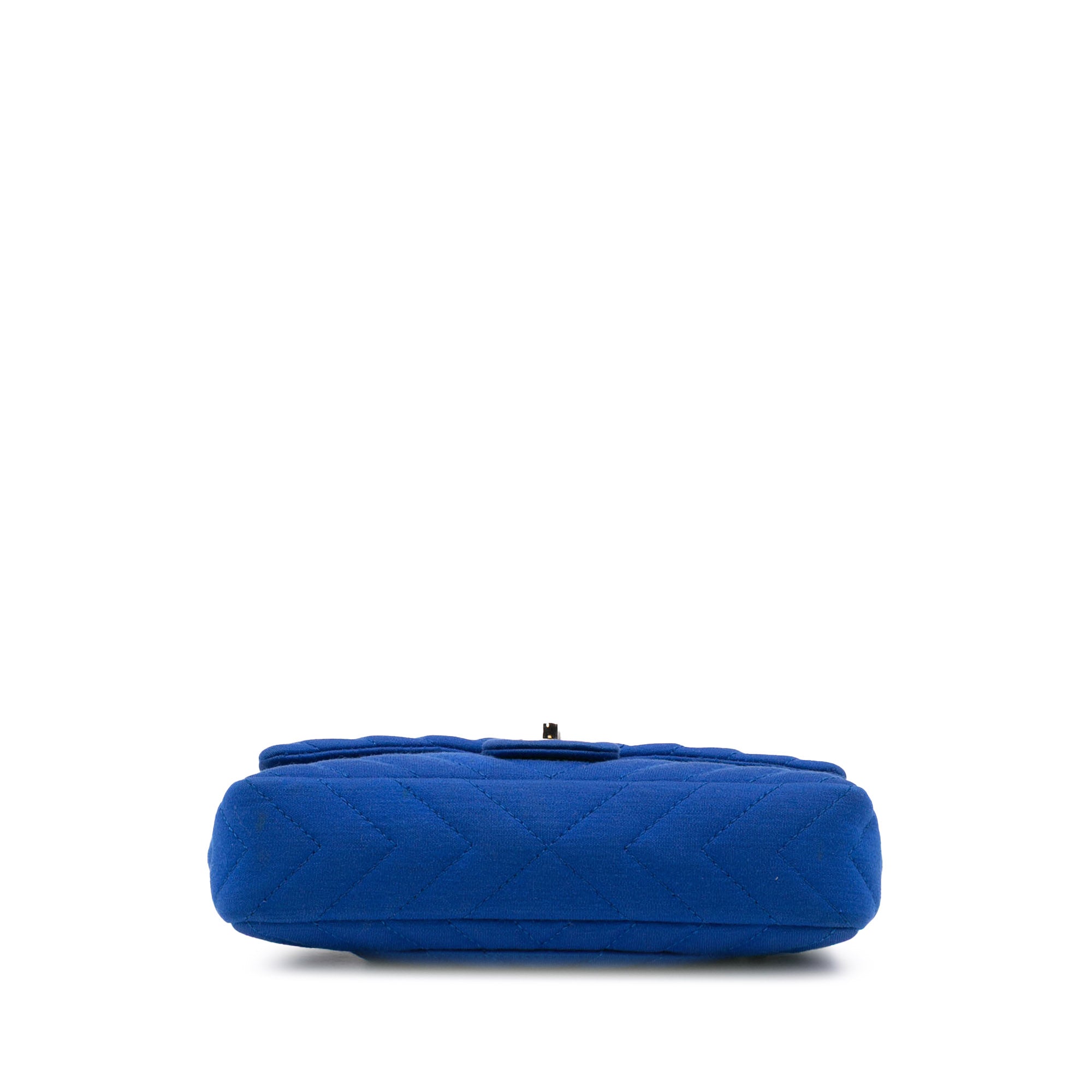 Chanel Medium Chevron Jersey Single Flap - image 3