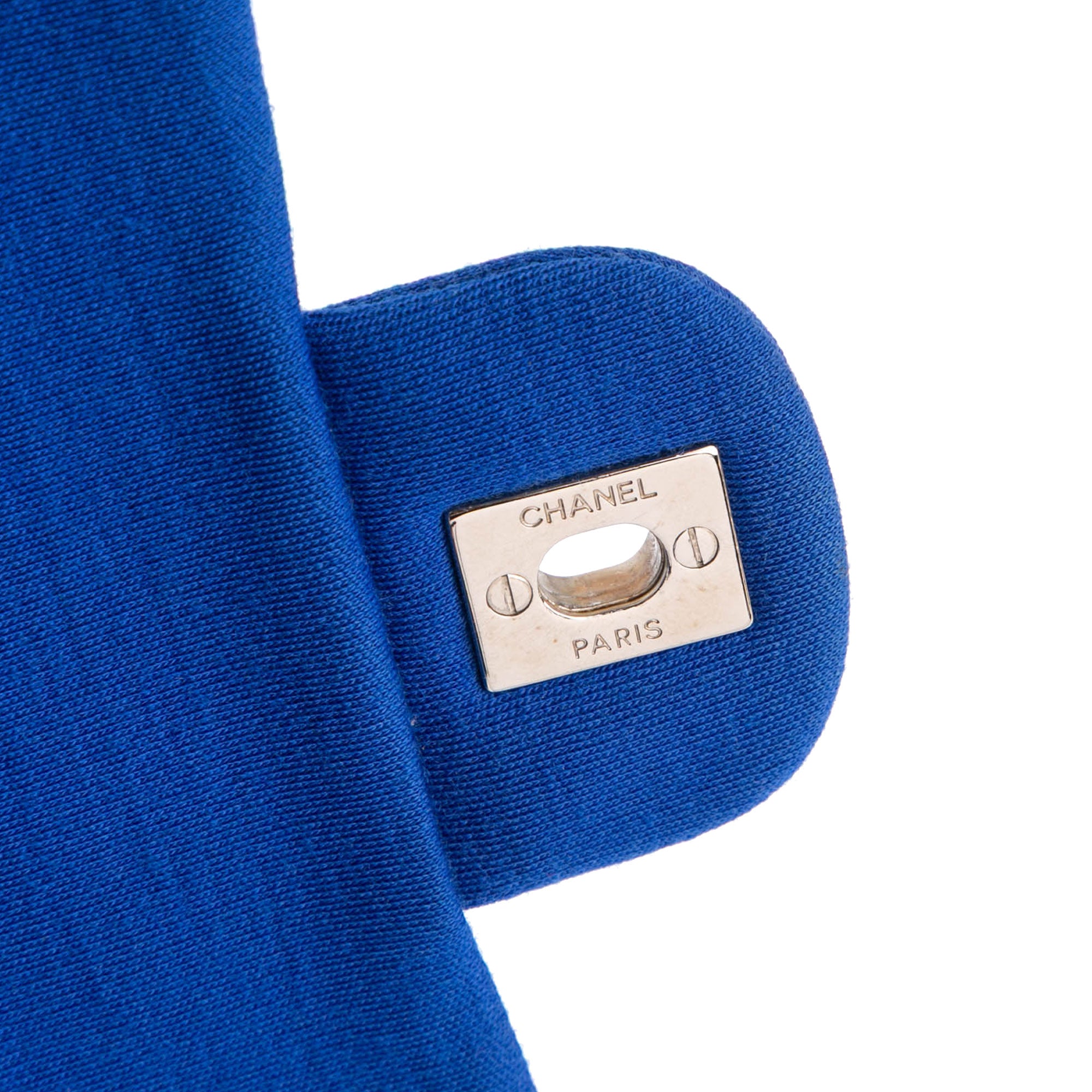 Chanel Medium Chevron Jersey Single Flap - image 7