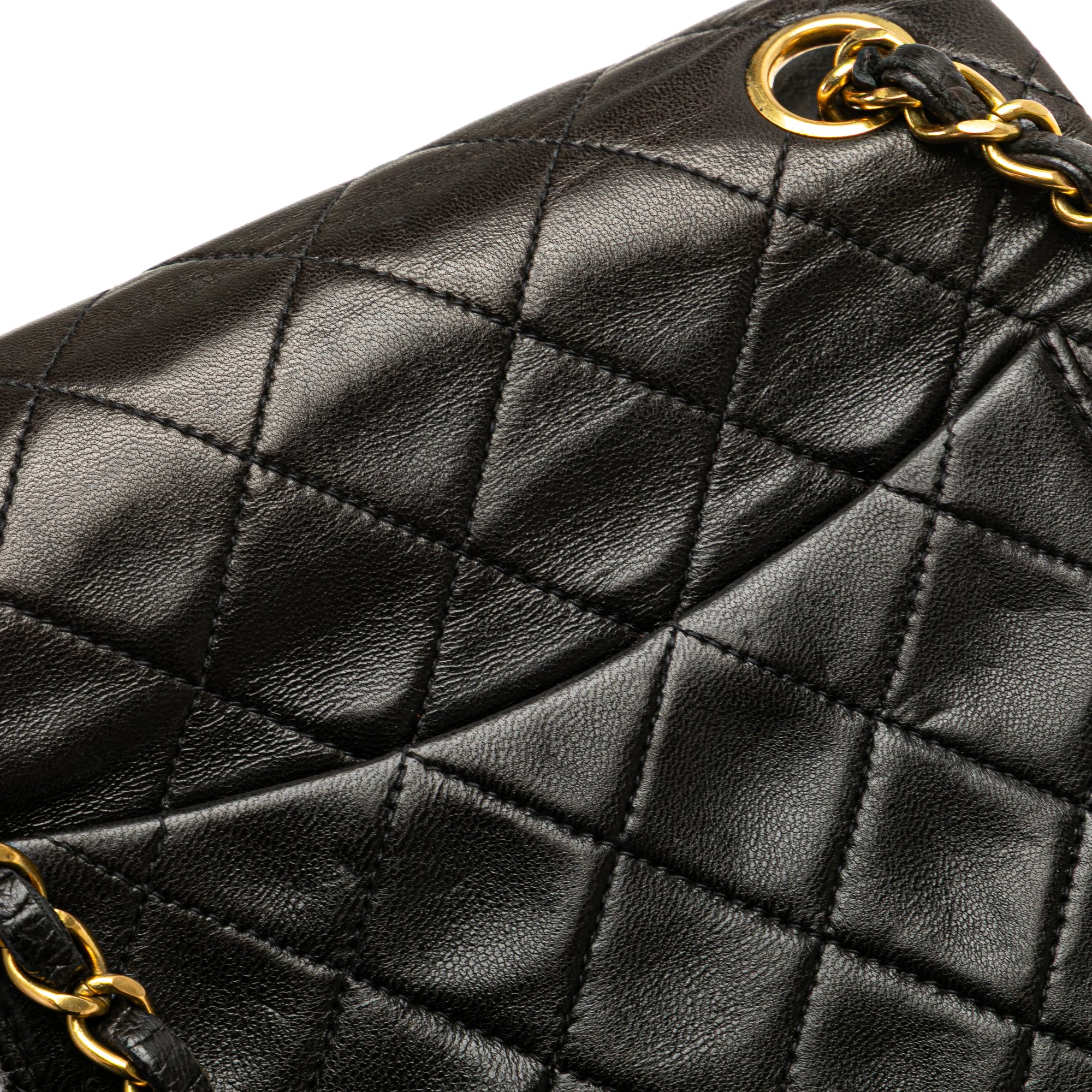 Chanel Mini Square Classic Lambskin Single Flap - image 10