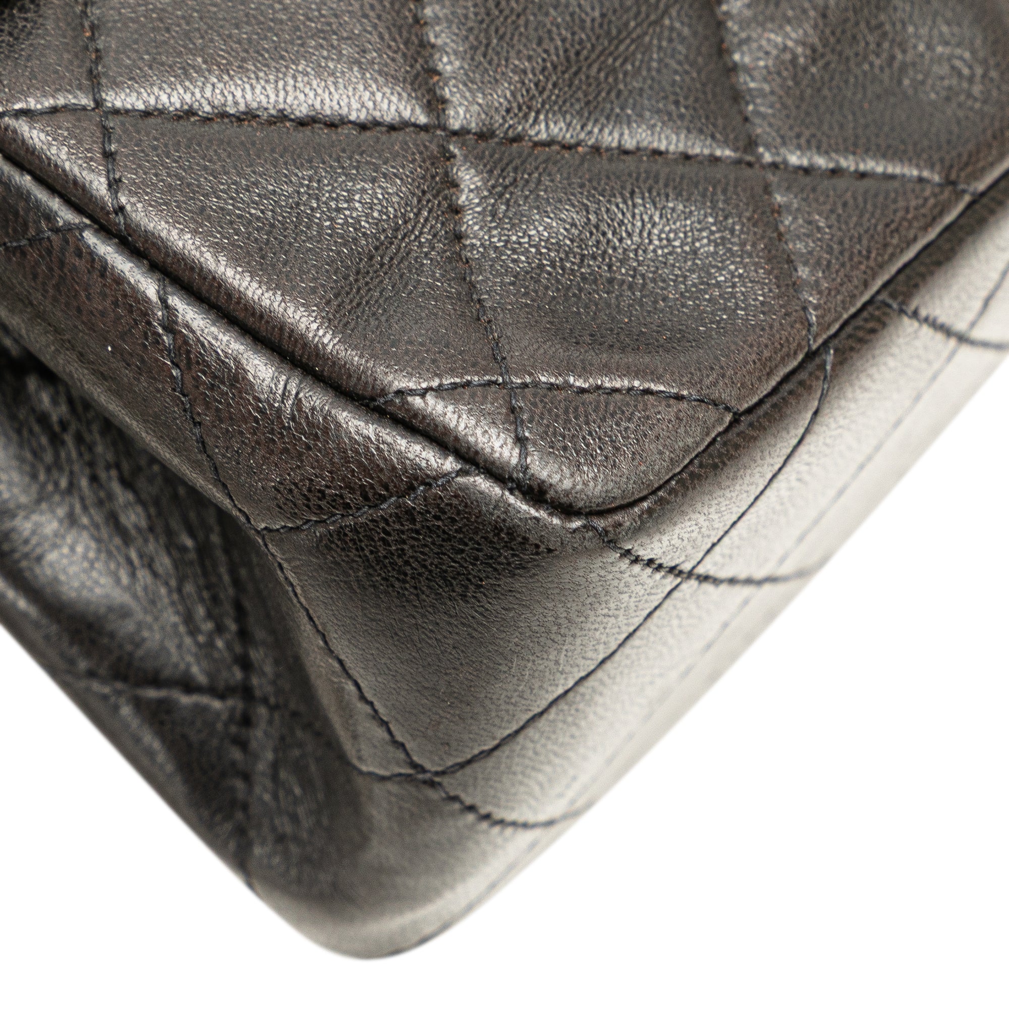Chanel Mini Square Classic Lambskin Single Flap - image 11
