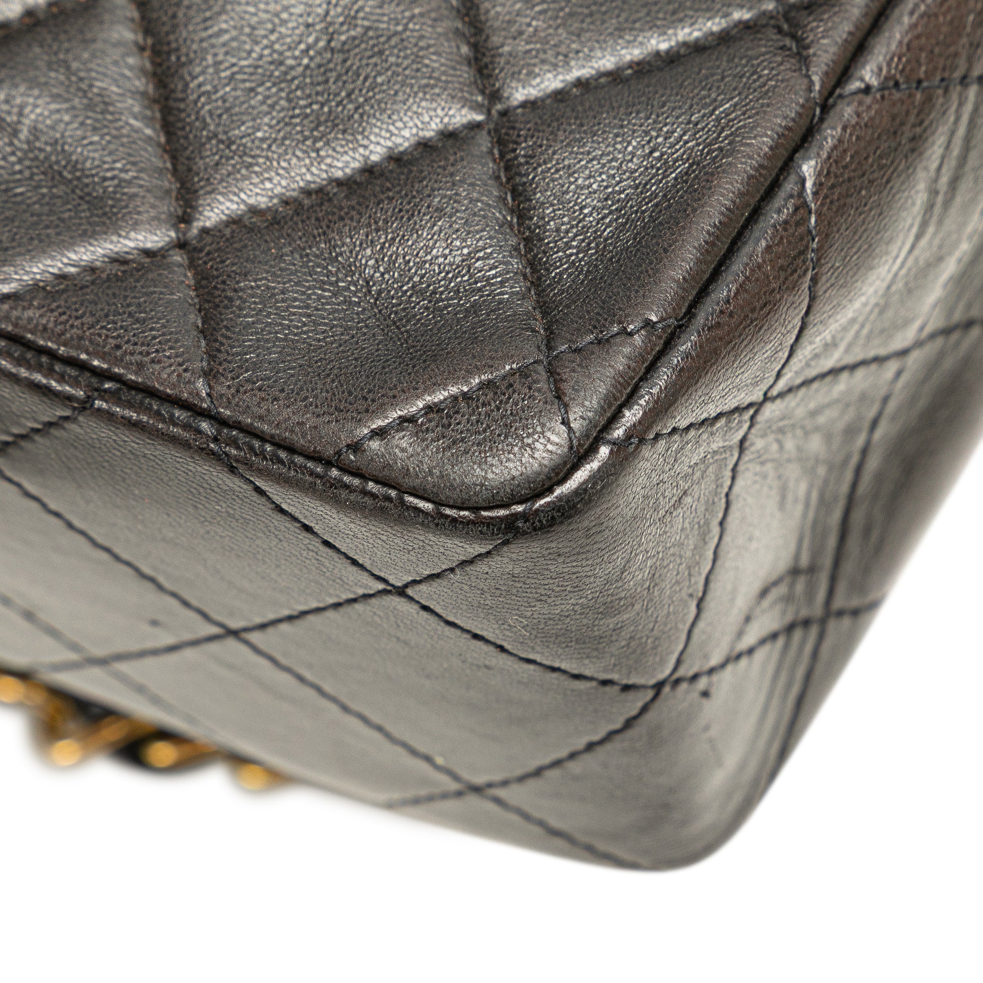 Chanel Mini Square Classic Lambskin Single Flap - image 12