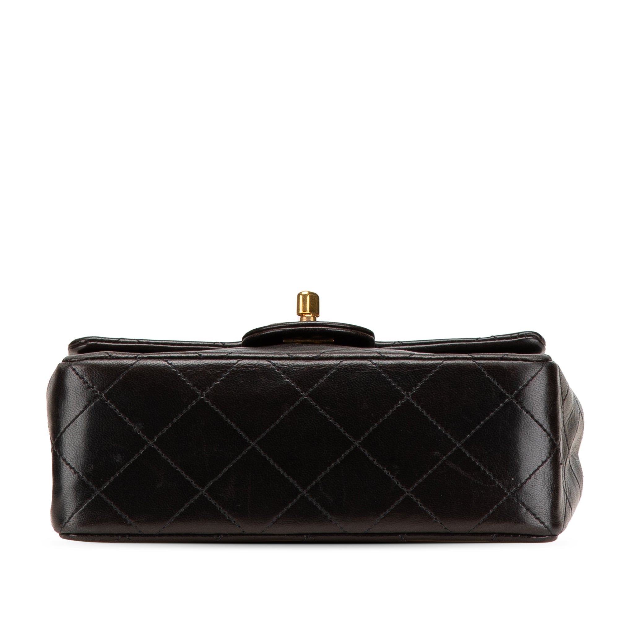 Chanel Mini Square Classic Lambskin Single Flap - image 3
