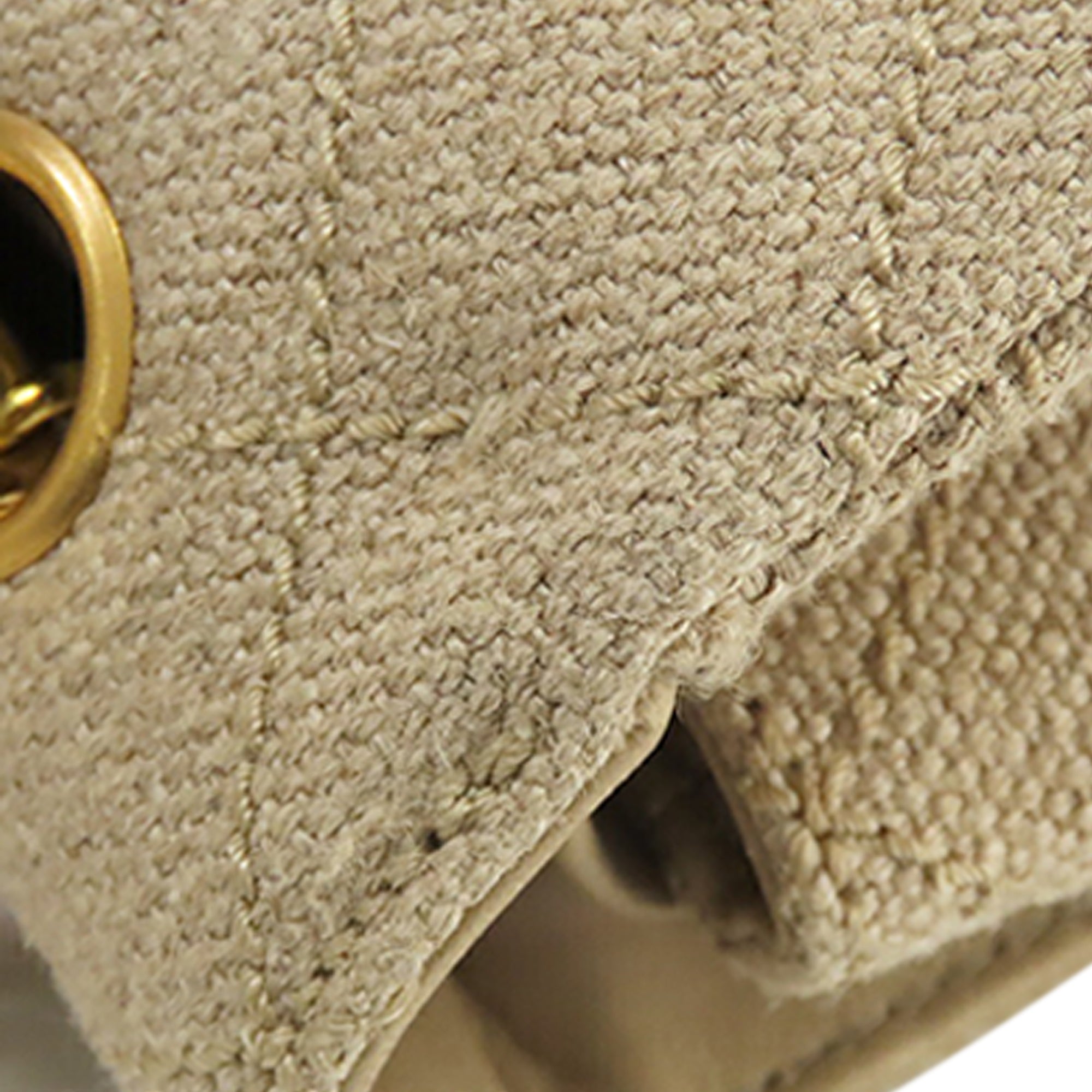 Chanel Small Classic Linen Double Flap - image 11