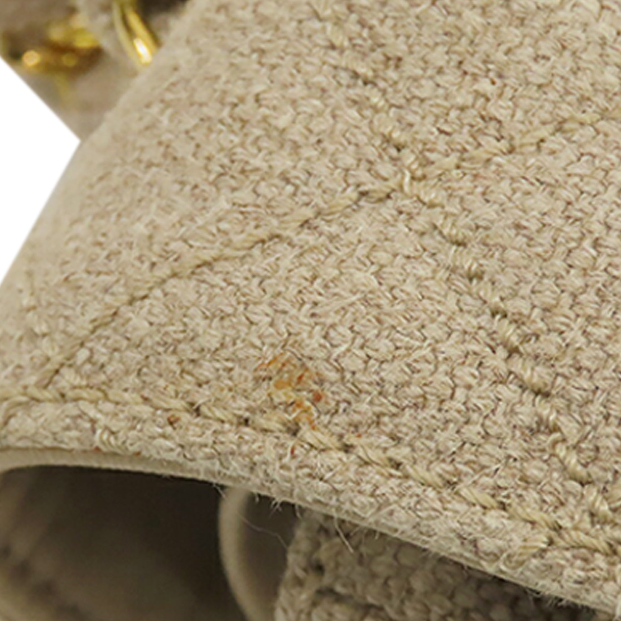 Chanel Small Classic Linen Double Flap - image 13