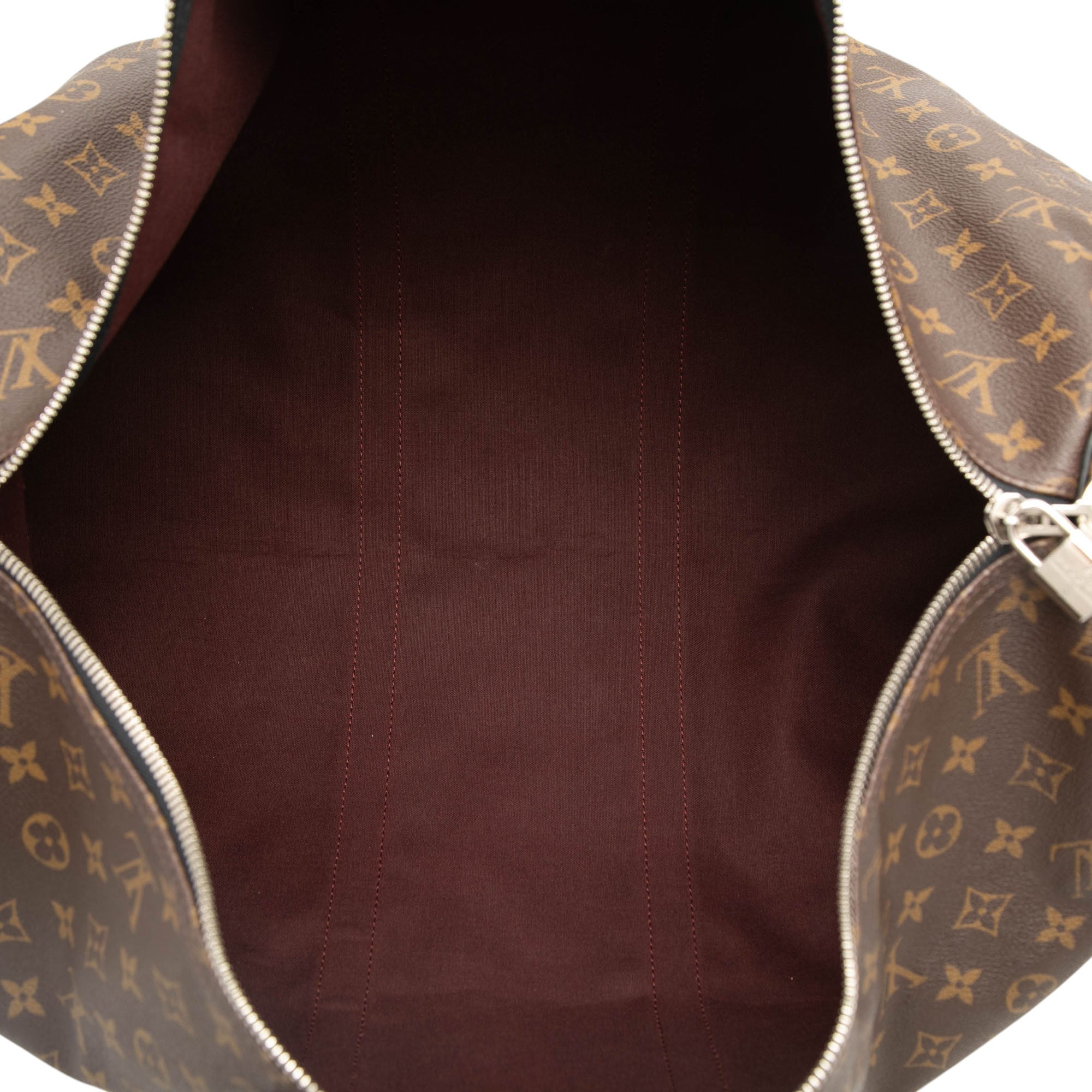 Louis Vuitton Monogram Macassar Keepall Bandouliere 55 - image 4