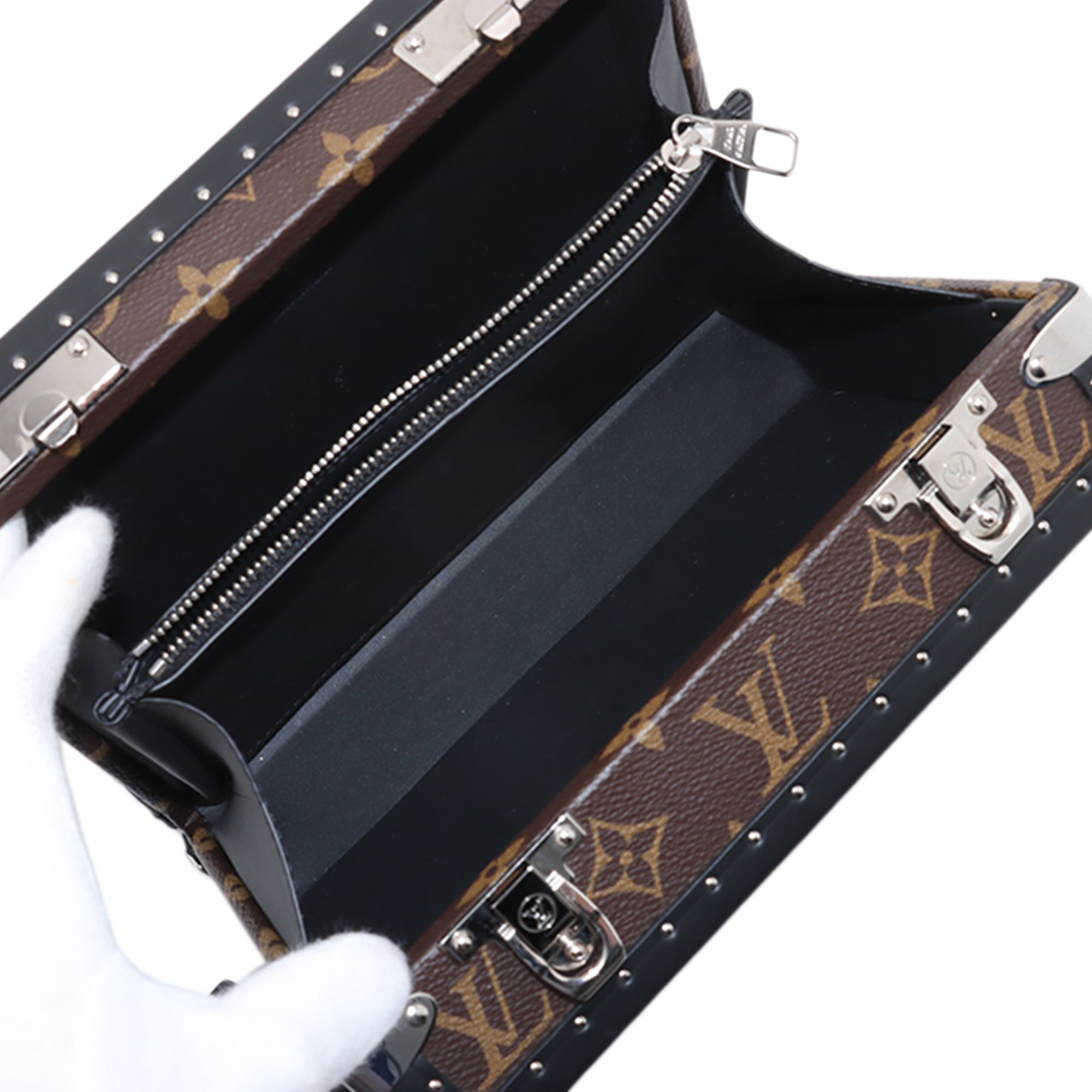 Louis Vuitton Monogram Macassar Clutch Box - image 5