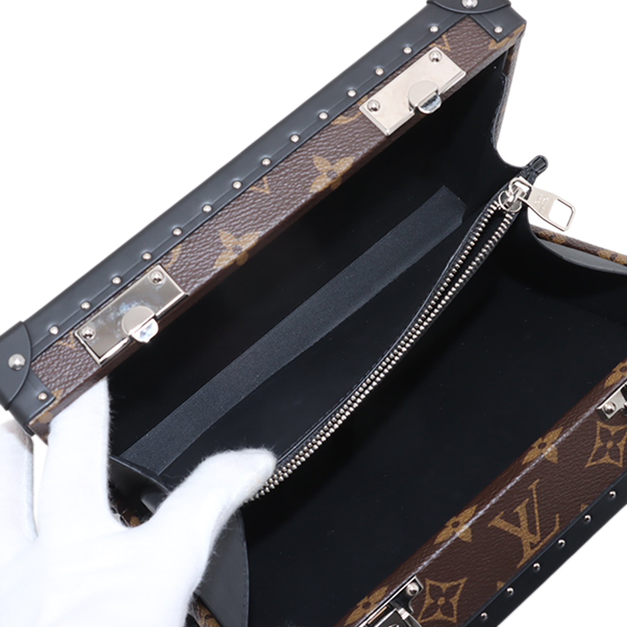 Louis Vuitton Monogram Macassar Clutch Box - image 6