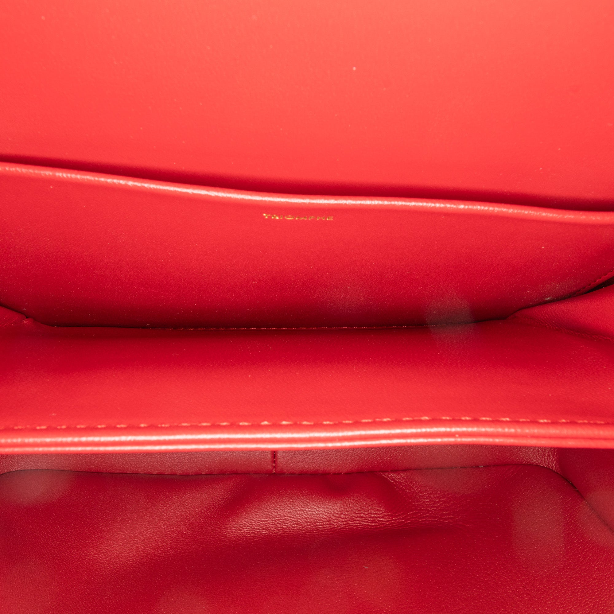 Celine Classique Shiny Calfskin Triomphe Crossbody - image 5