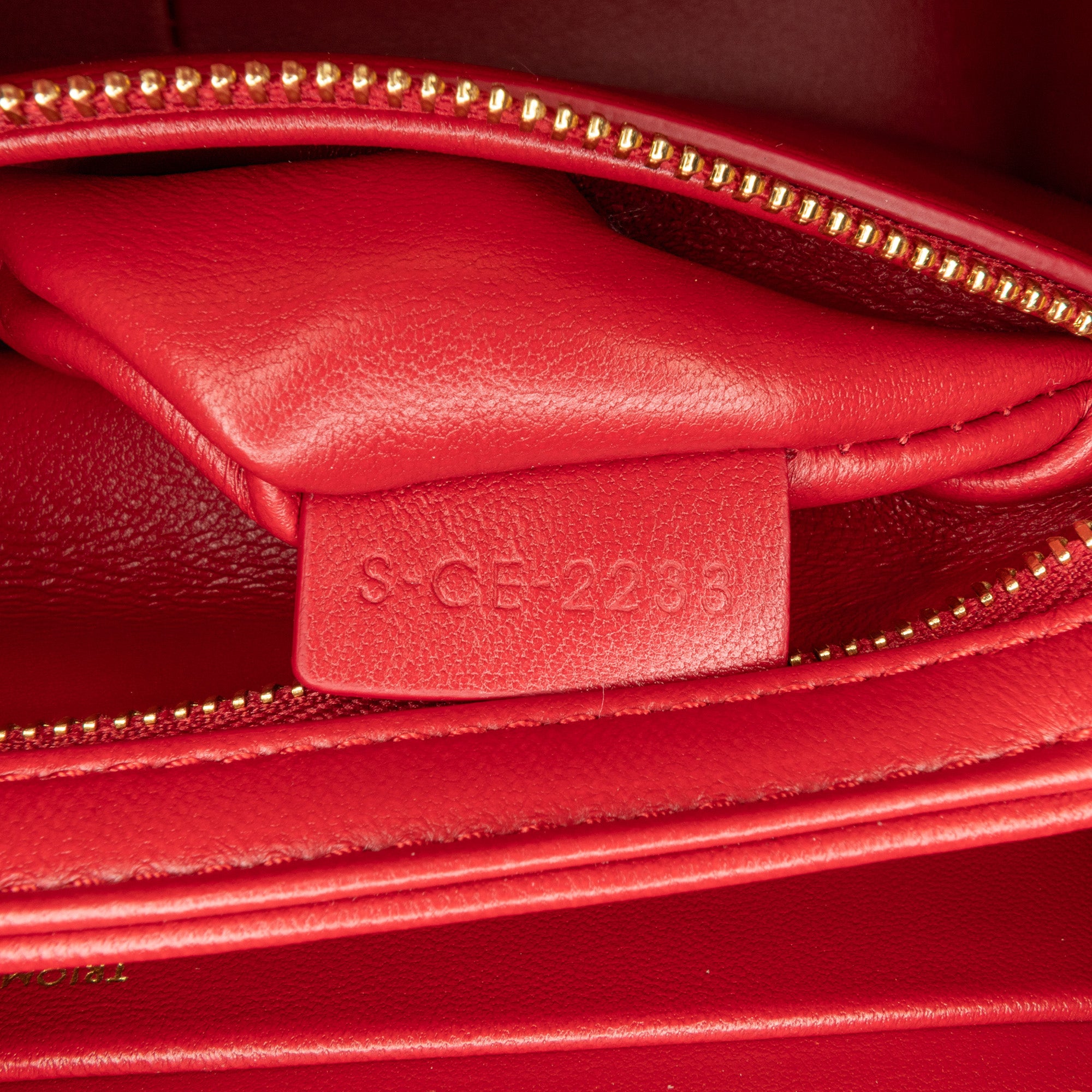 Celine Classique Shiny Calfskin Triomphe Crossbody - image 7