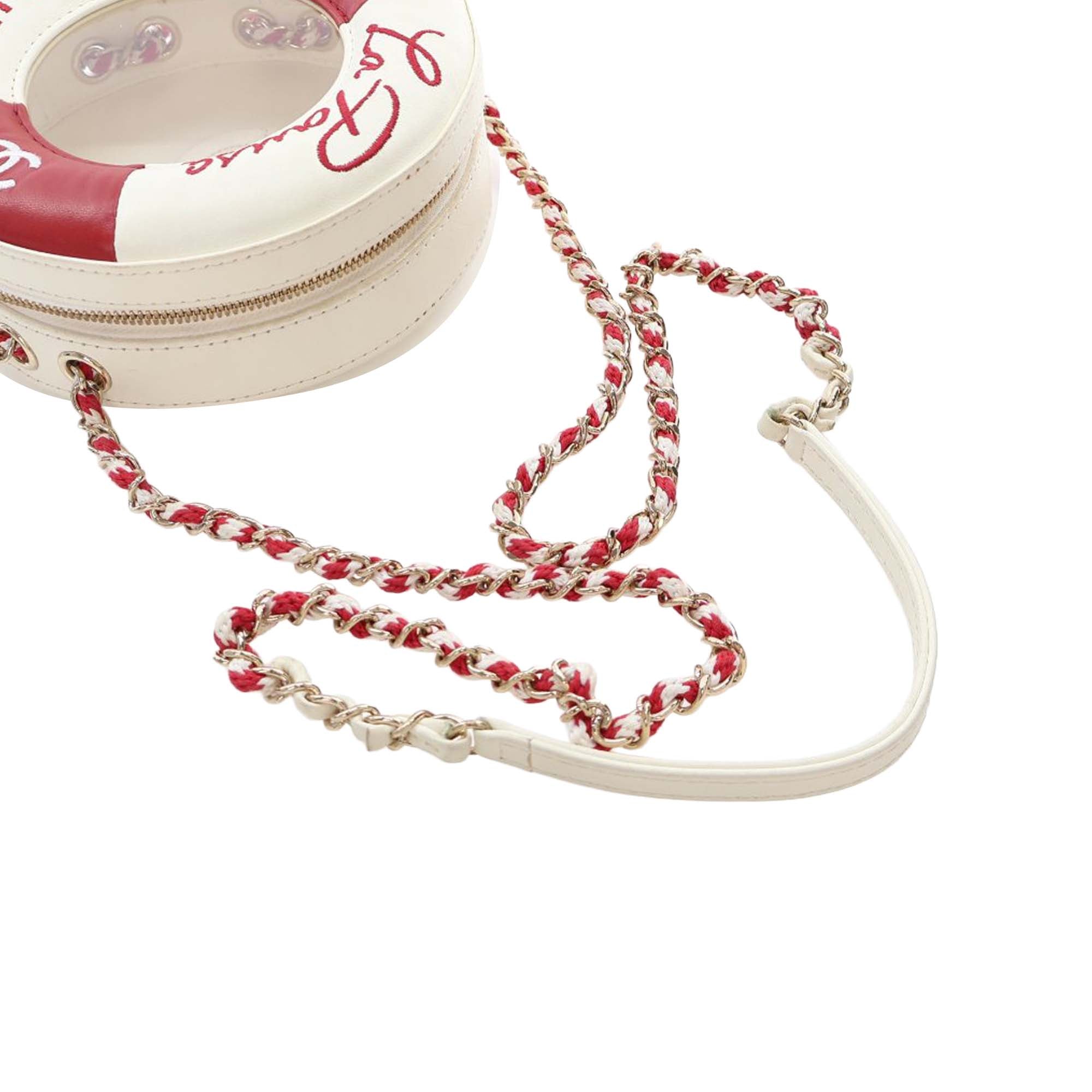 Chanel Lambskin La Pausa Coco Lifesaver Round Crossbody - image 15
