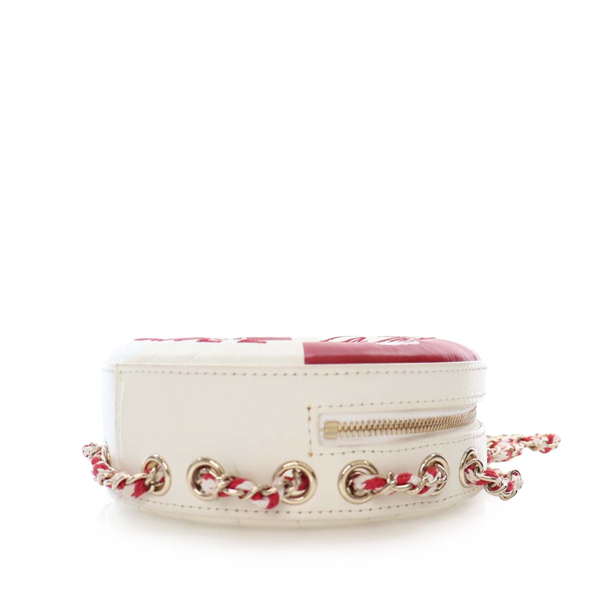 Chanel Lambskin La Pausa Coco Lifesaver Round Crossbody - image 7